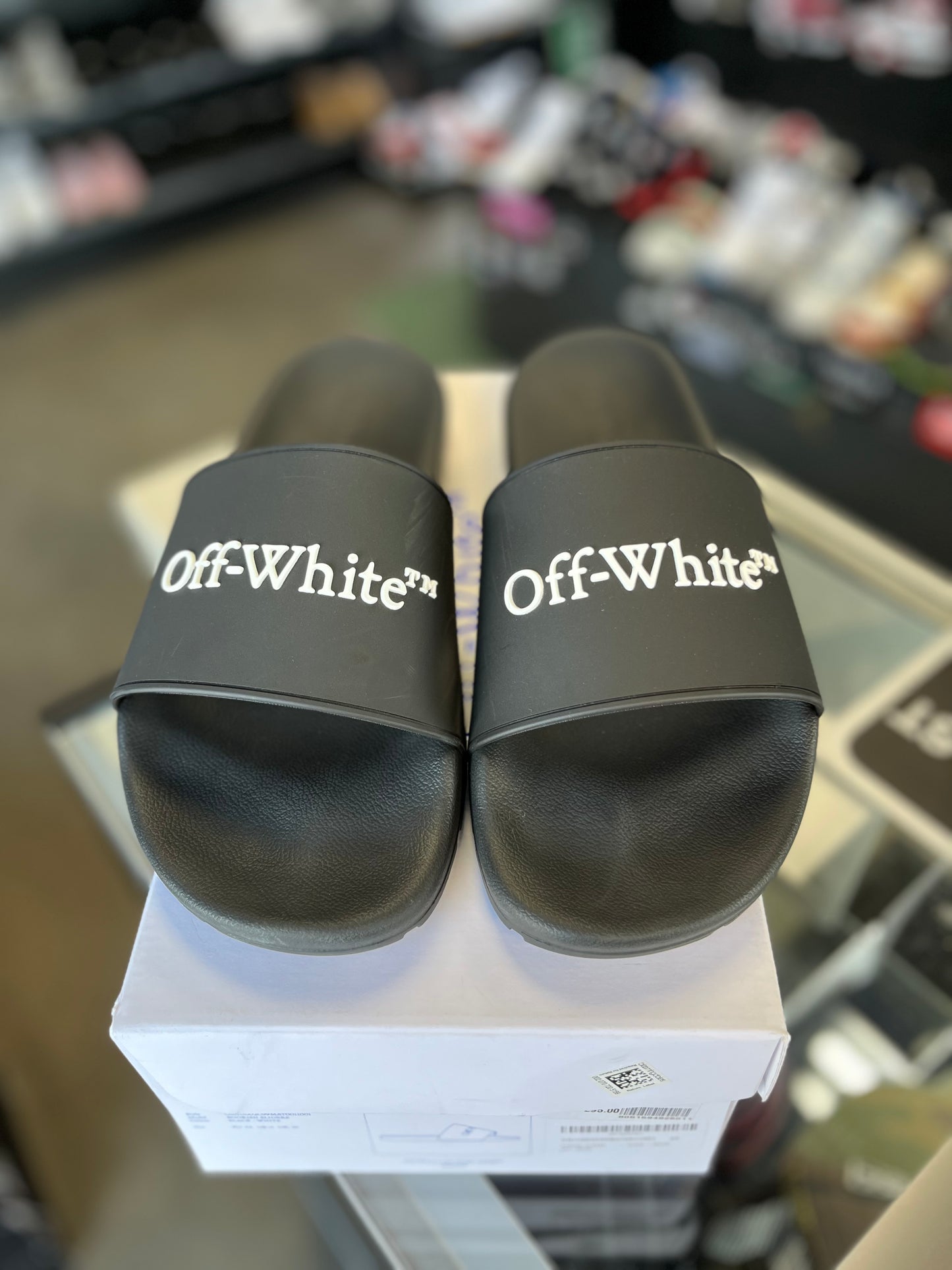Off White Slides “Black” Size 44EU