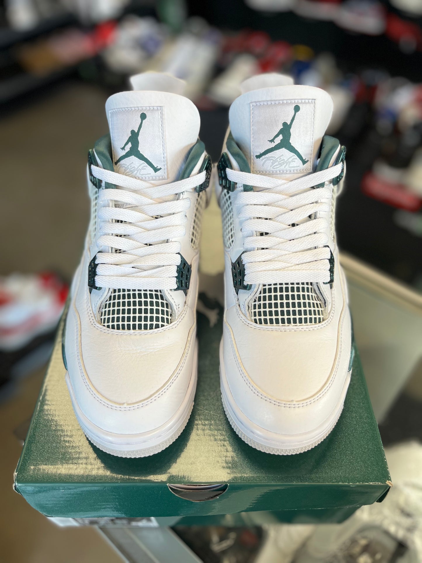 Jordan 4 “Oxidized Green” Size 9.5
