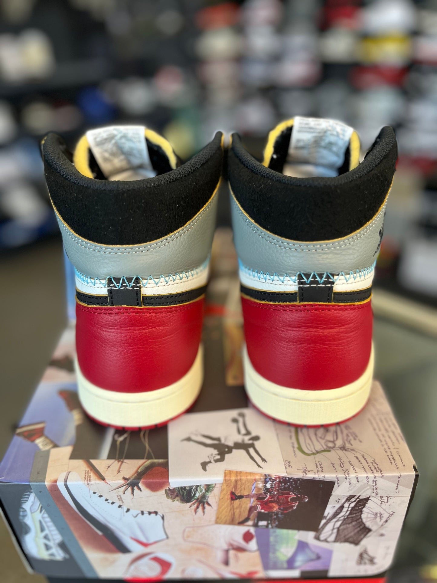 Jordan 1 x Union LA “Chicago Shadow” Size 8