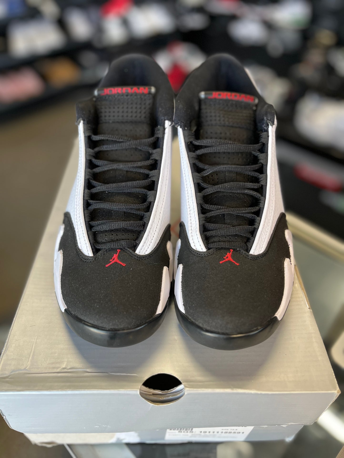 Jordan 14 “Black Toe” Size 9
