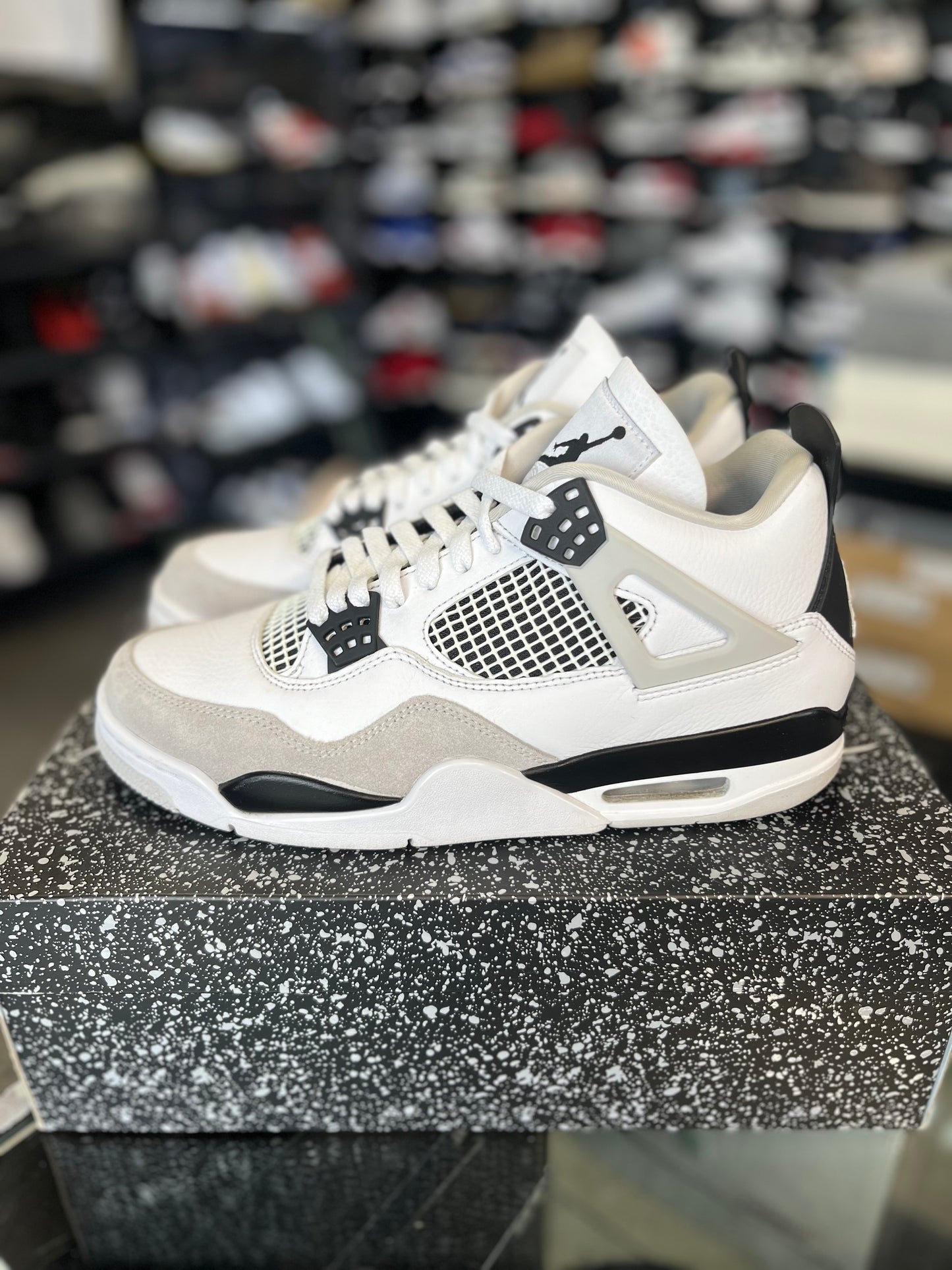 Jordan 4 “Military Black” Size 9.5