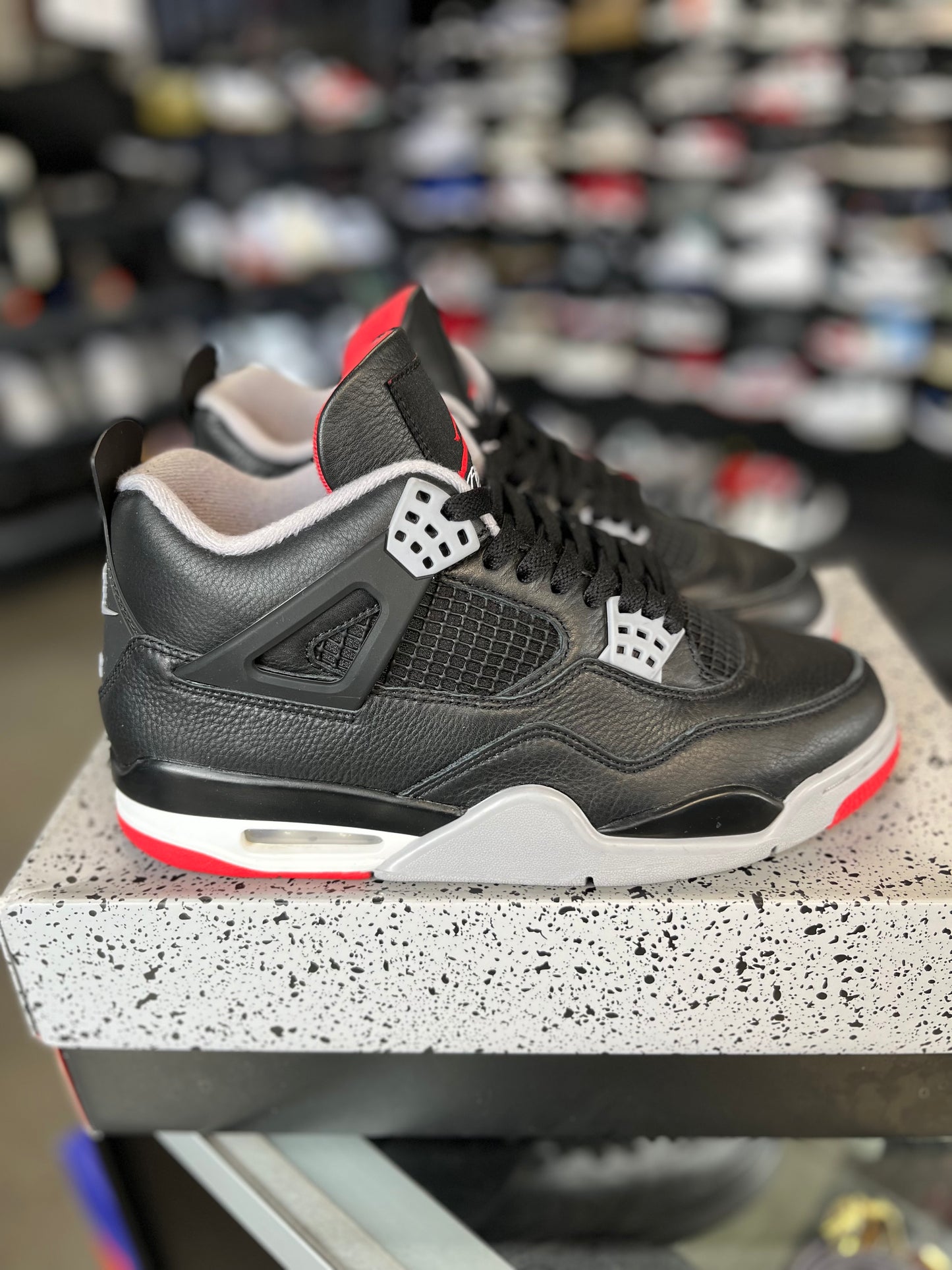 Jordan 4 “Bred Reimagined” Size 8.5