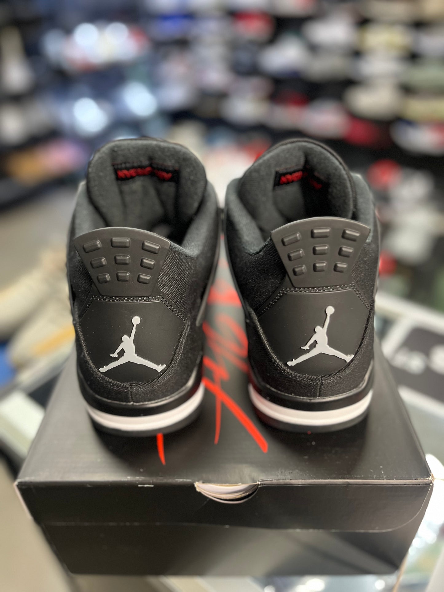 Jordan 4 “Black Canvas” Size 11