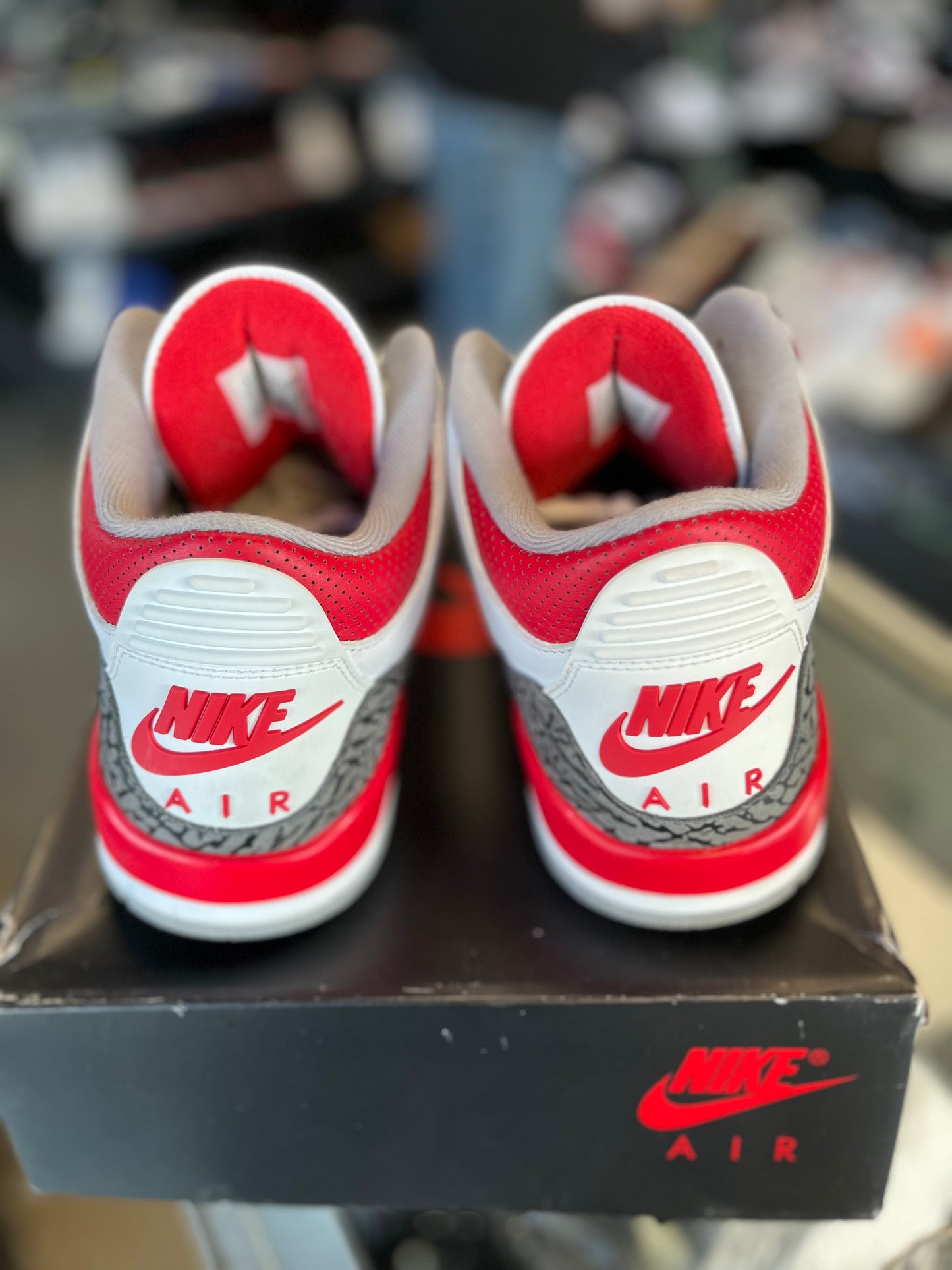 Jordan 3 “Fire Red” Size 8.5
