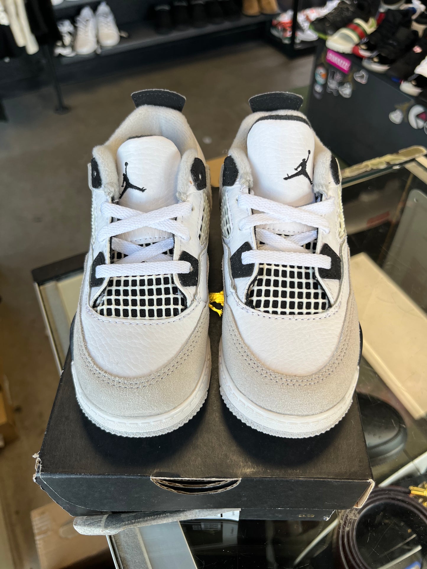 Jordan 4 “Military Black” (TD) Size 9c