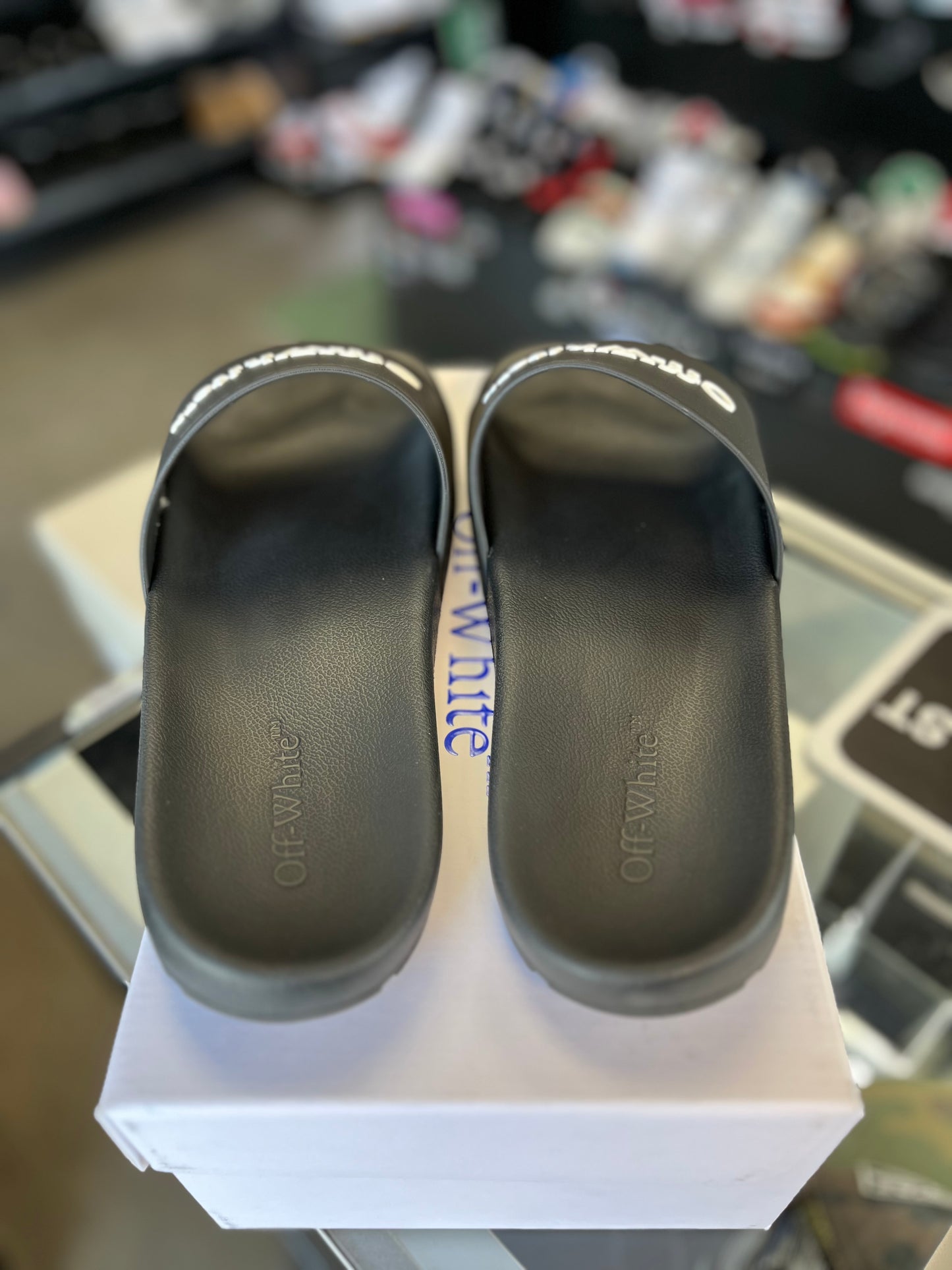 Off White Slides “Black” Size 44EU