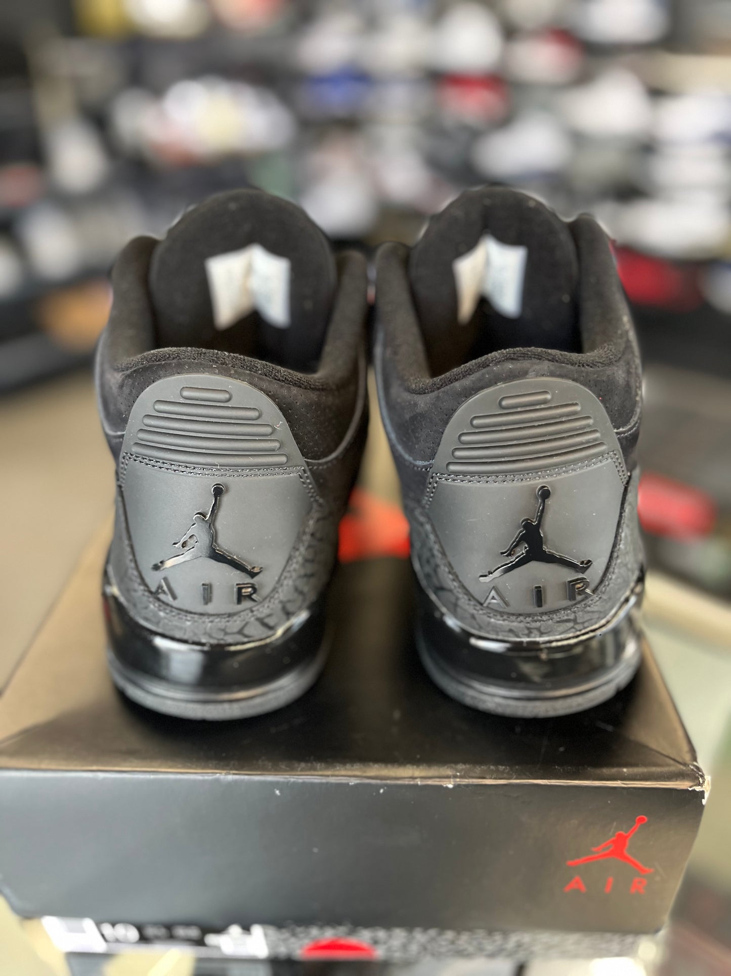 Jordan 3 “Black Cat” Size 10