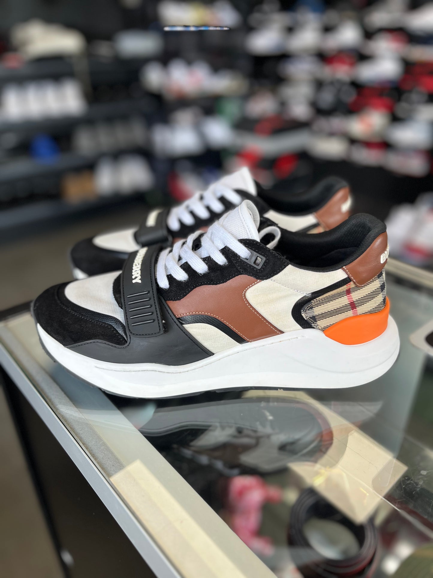 Burberry Regis Sneakers Size 44EU
