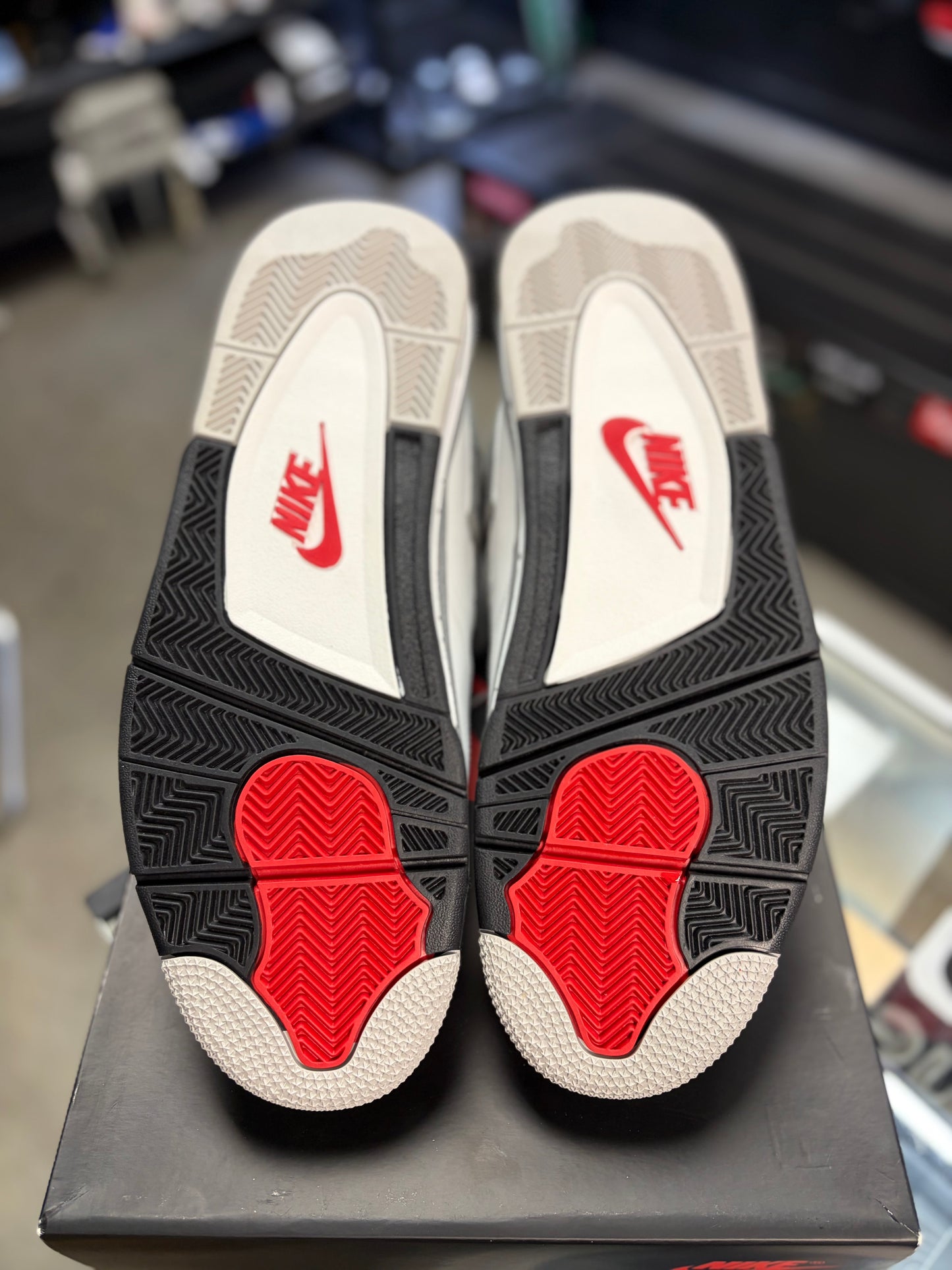 Jordan 4 “White Cement” Size 13