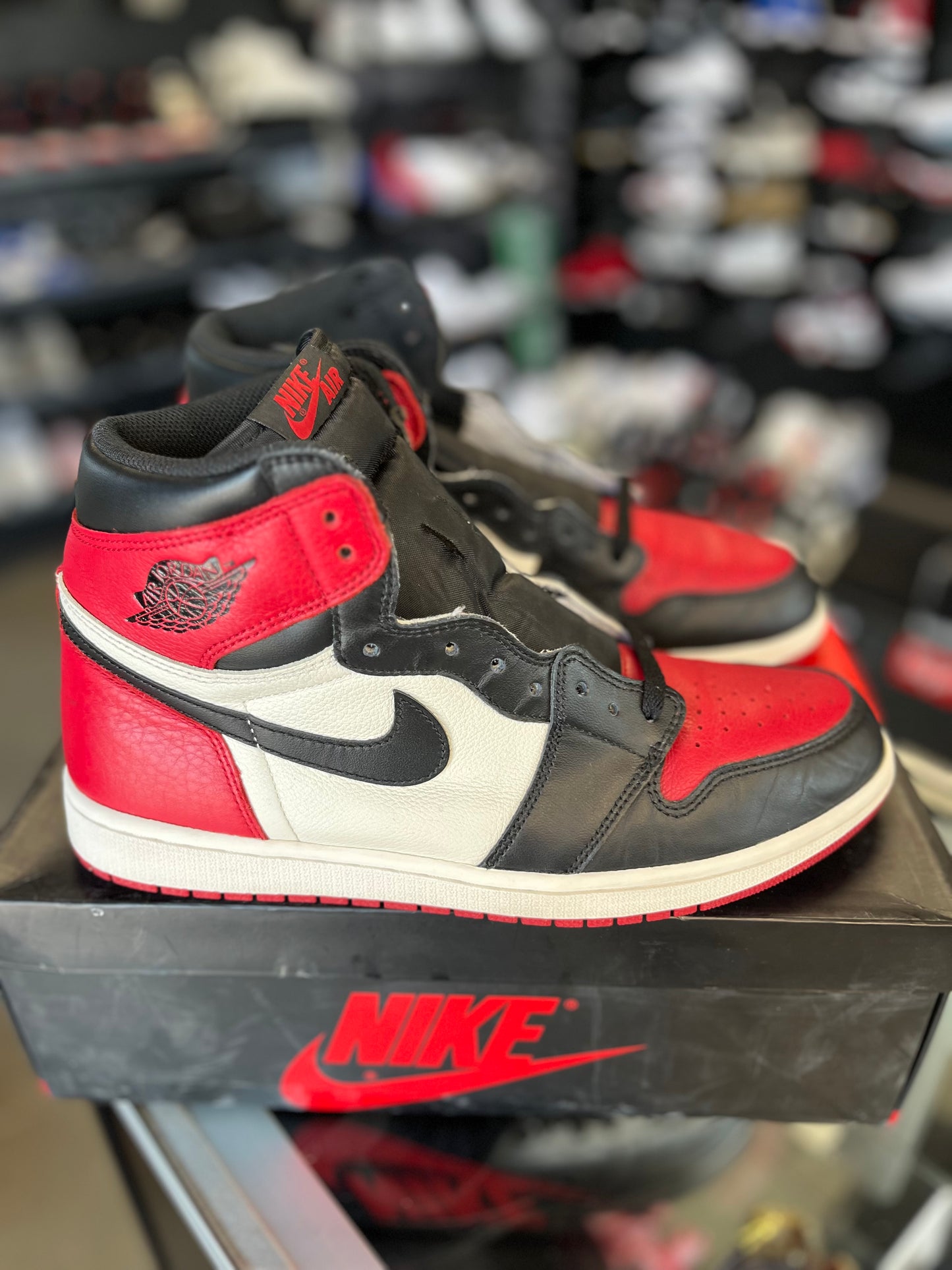 Jordan 1 “Bred Toe” Size 11