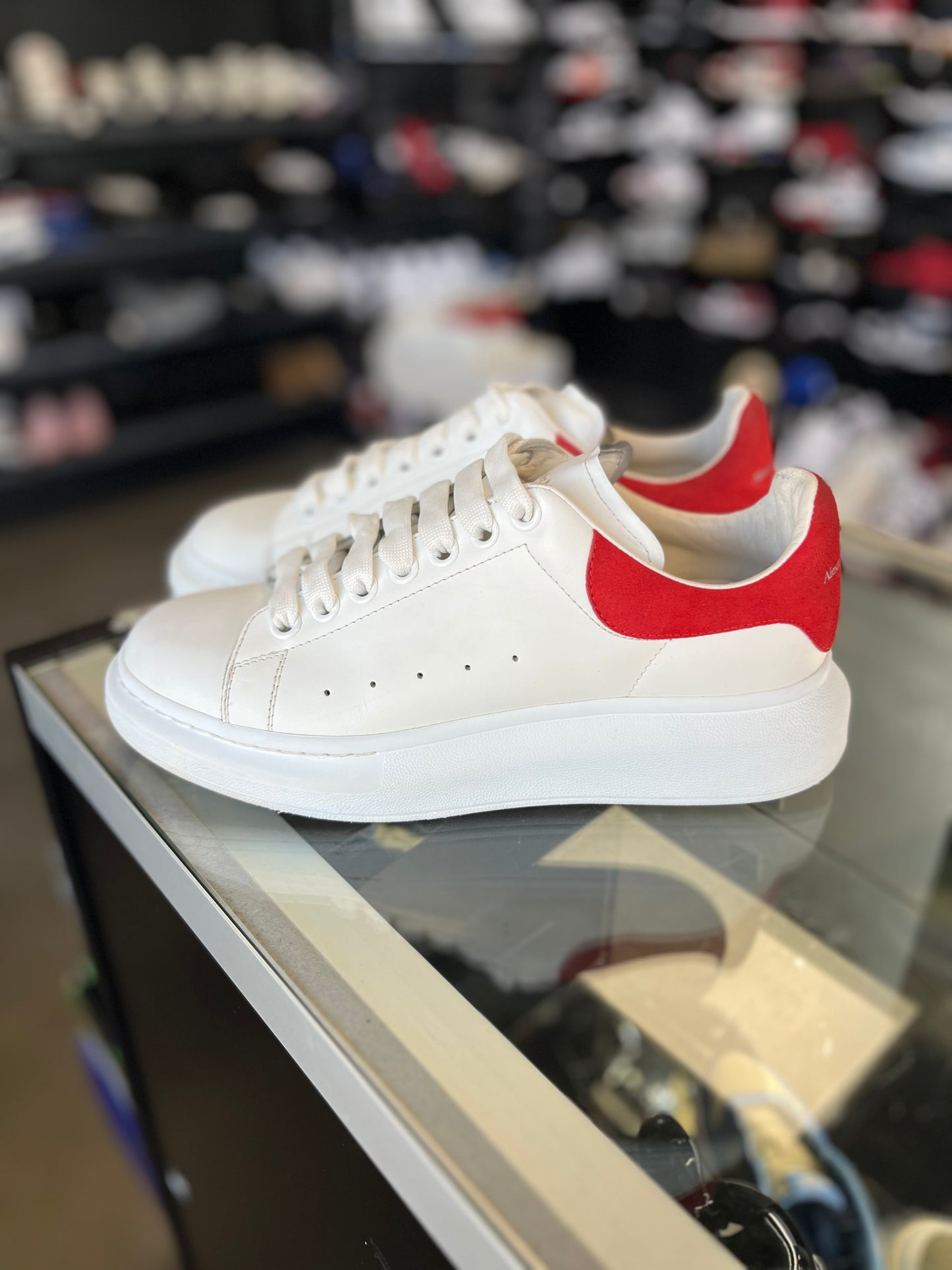 Alexander McQueen “White/Red” Size 40EU
