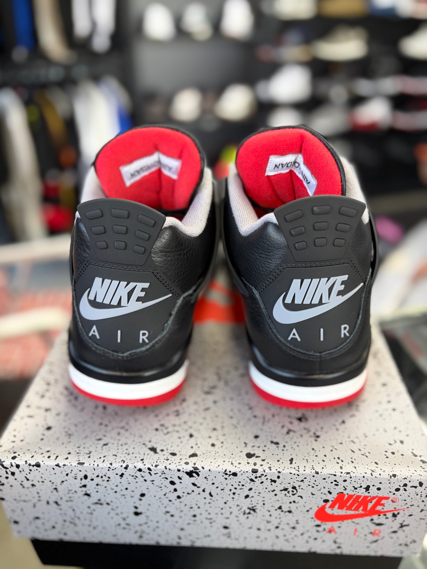 Jordan 4 “Bred Reimagined” Size 9.5