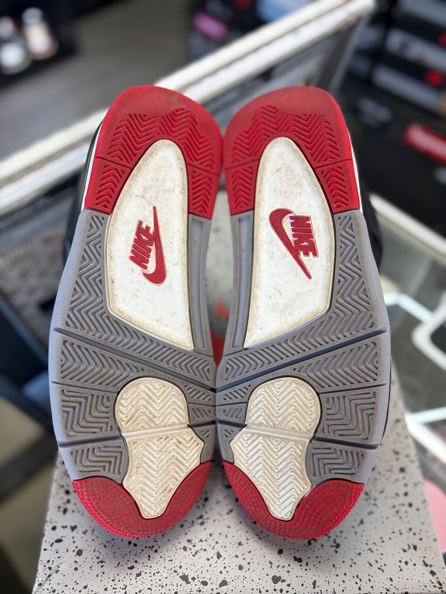 Jordan 4 “Bred Reimagined” Size 10
