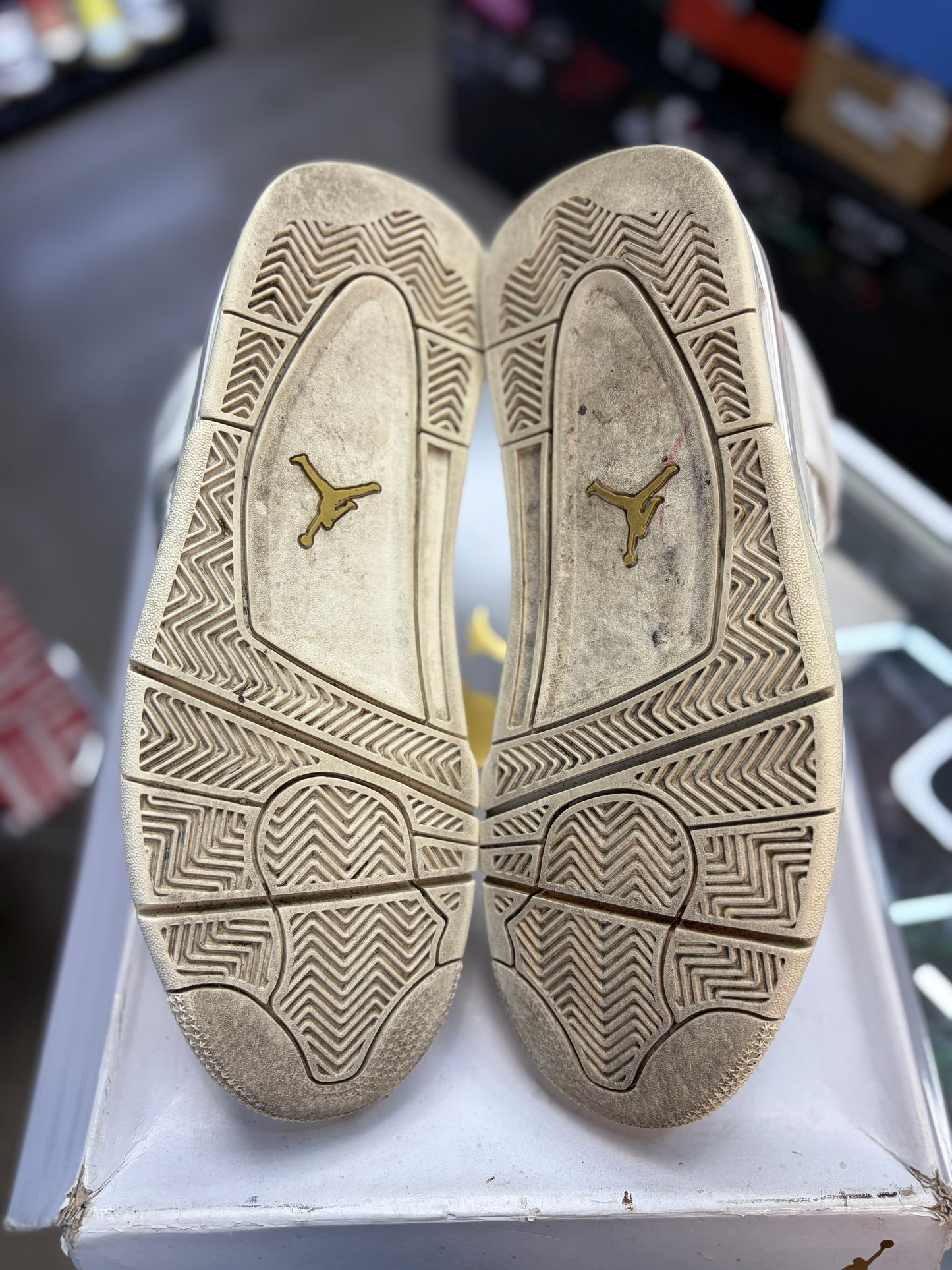 Jordan 4 “Metallic Gold” Size 10.5 Men