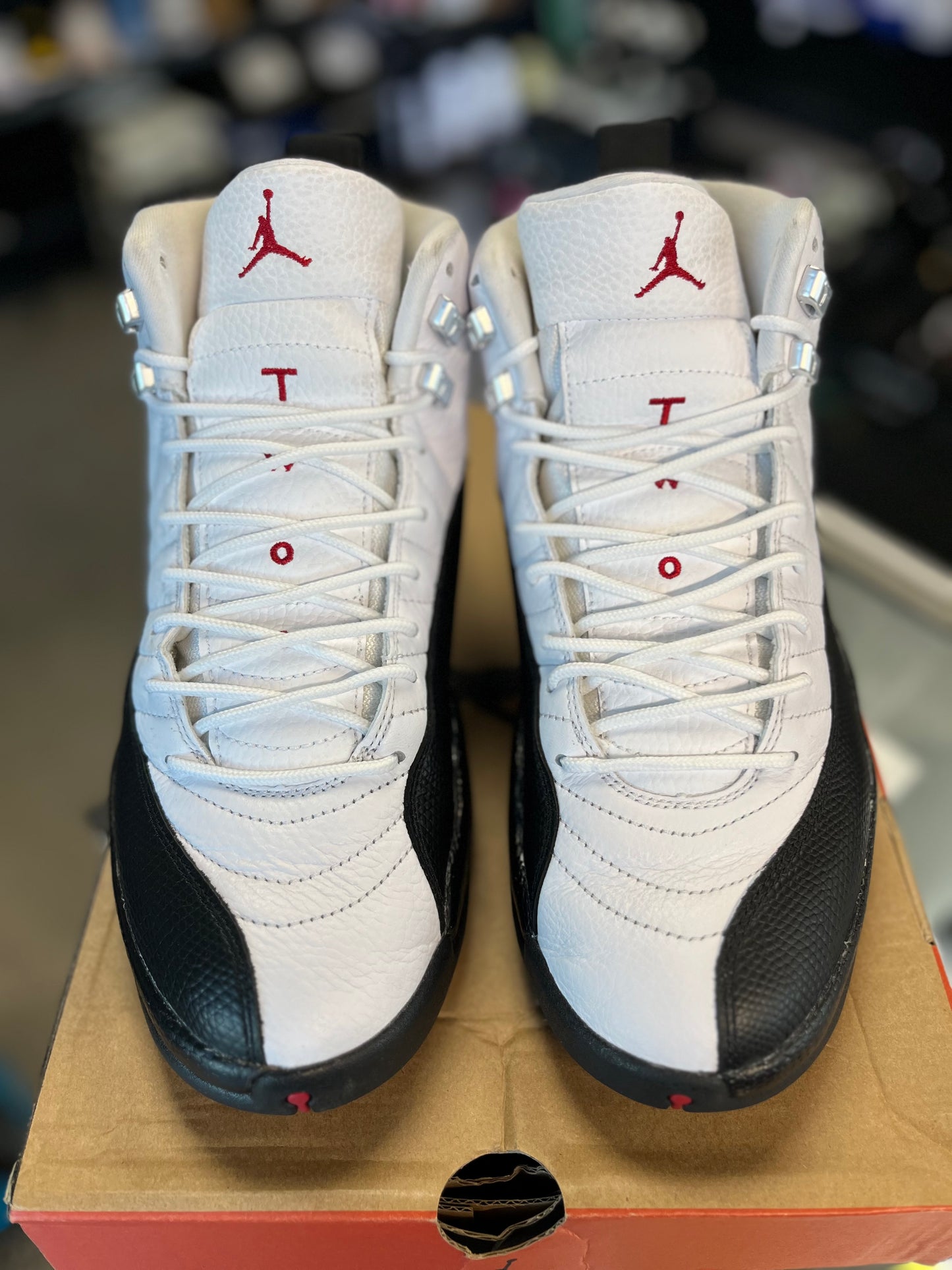 Jordan 12 “Taxi Flip” Size 10