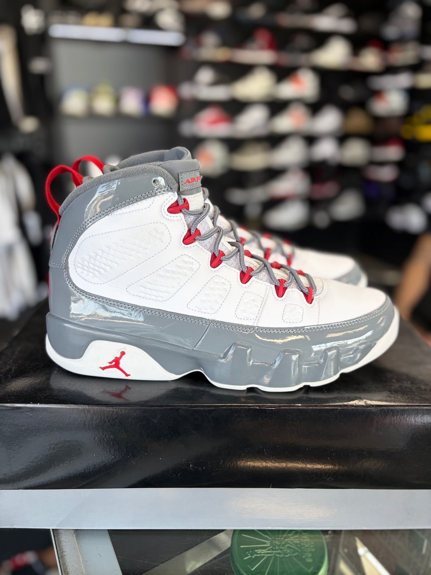 Jordan 9 “Fire Red” Size 9.5