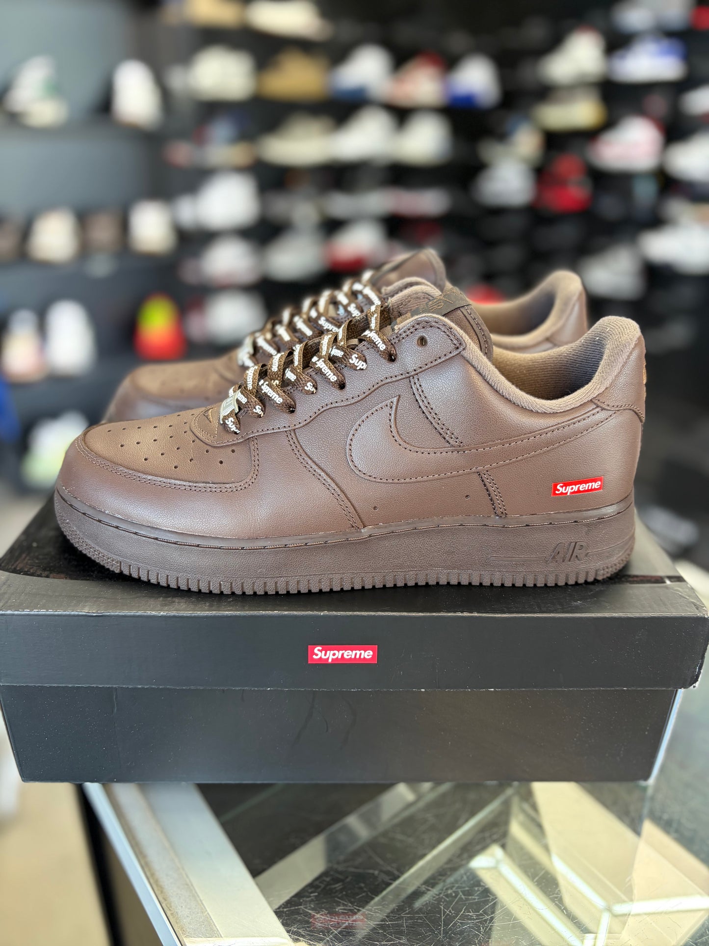 Nike Supreme AF1 “Brown” Size 10.5