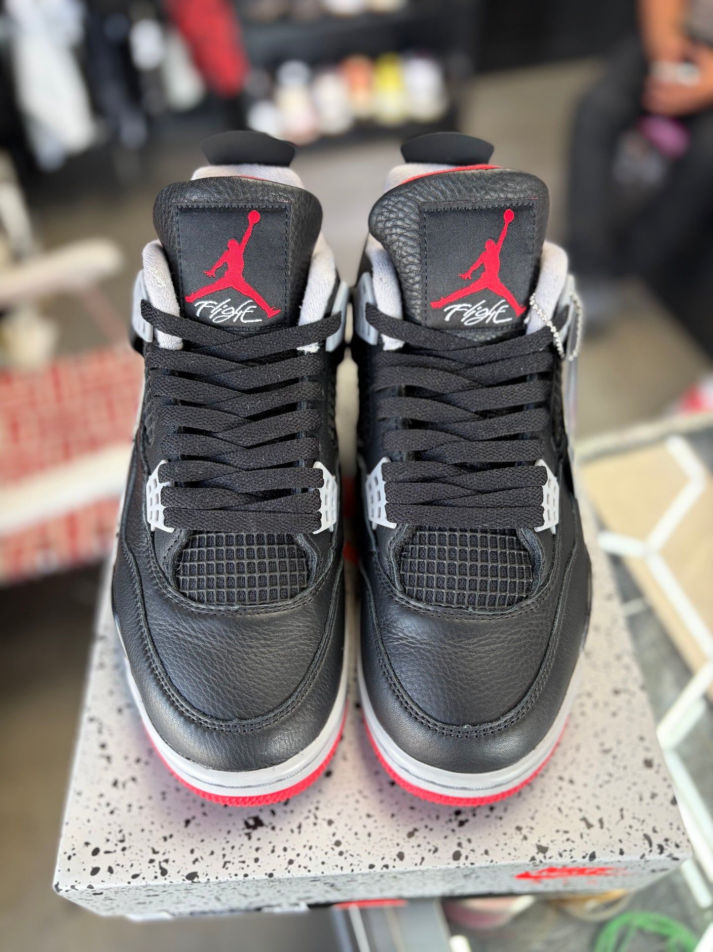 Jordan 4 “Bred Reimagined” Size 8.5