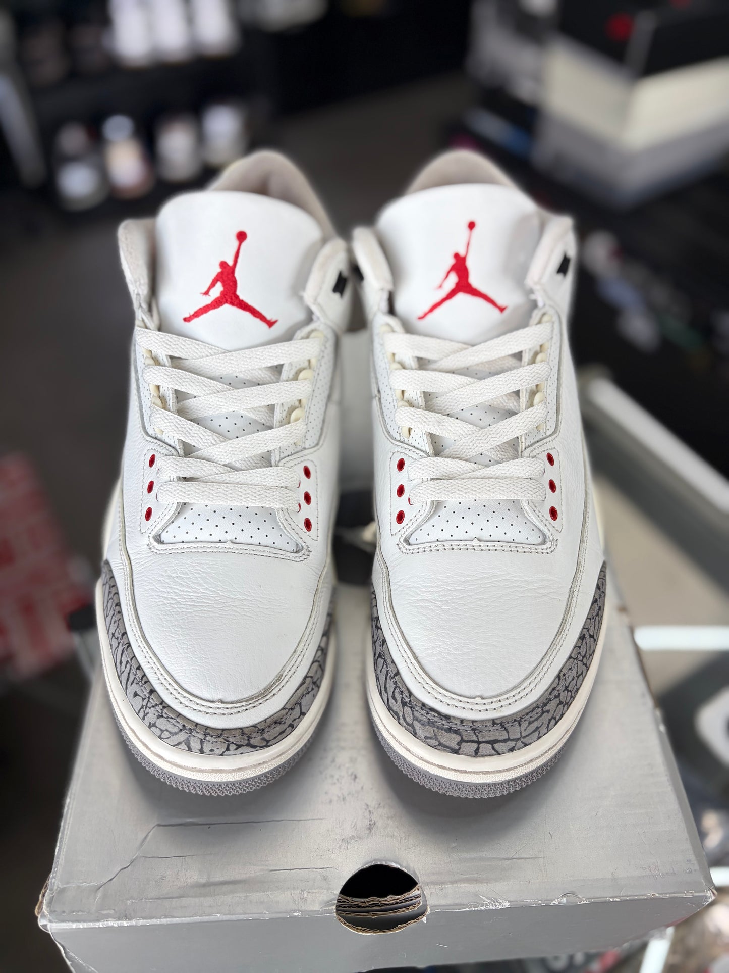 Jordan 3 “White Cement Reimagined” Size 9
