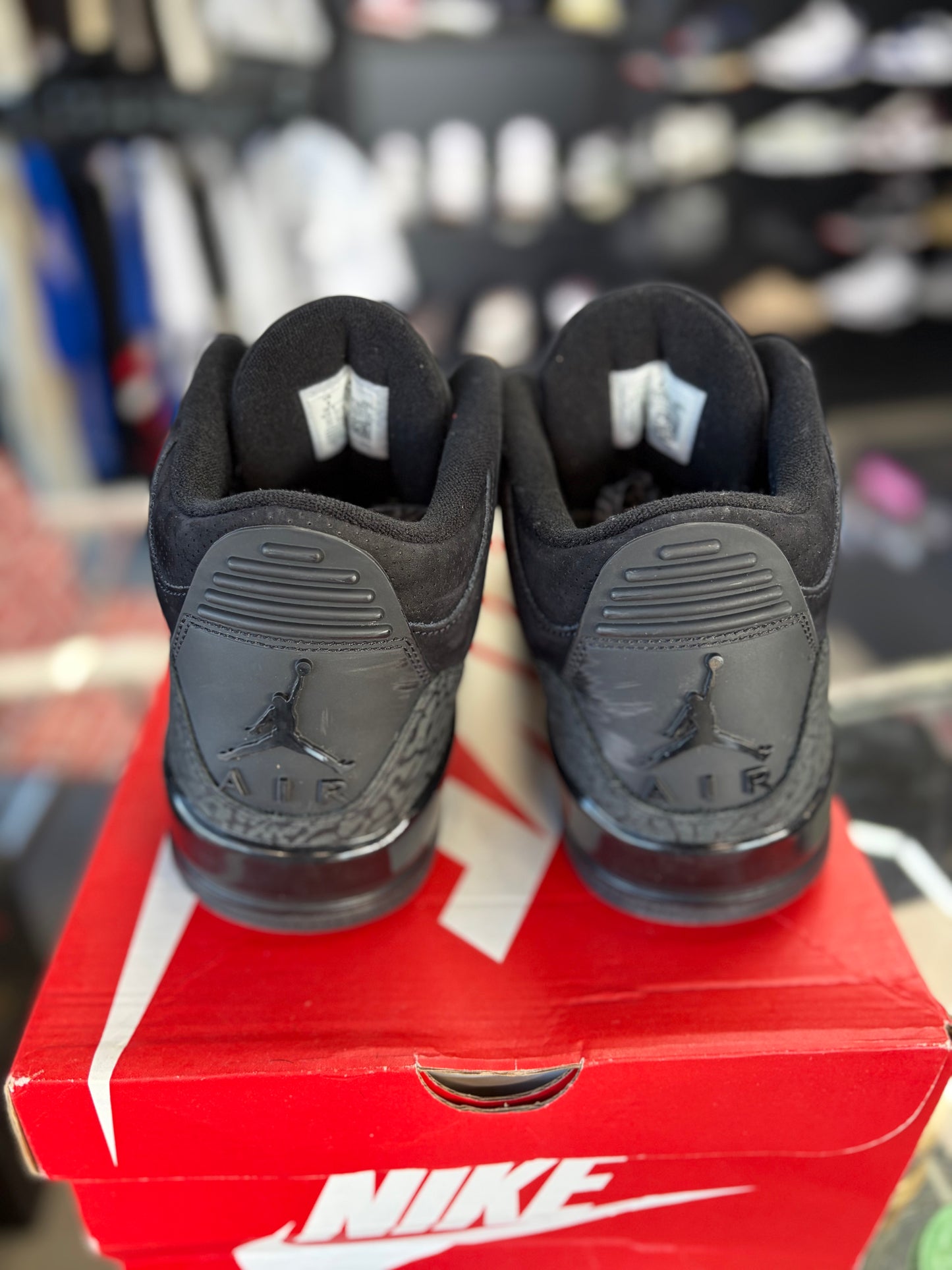 Jordan 3 “Black Cat” Size 9