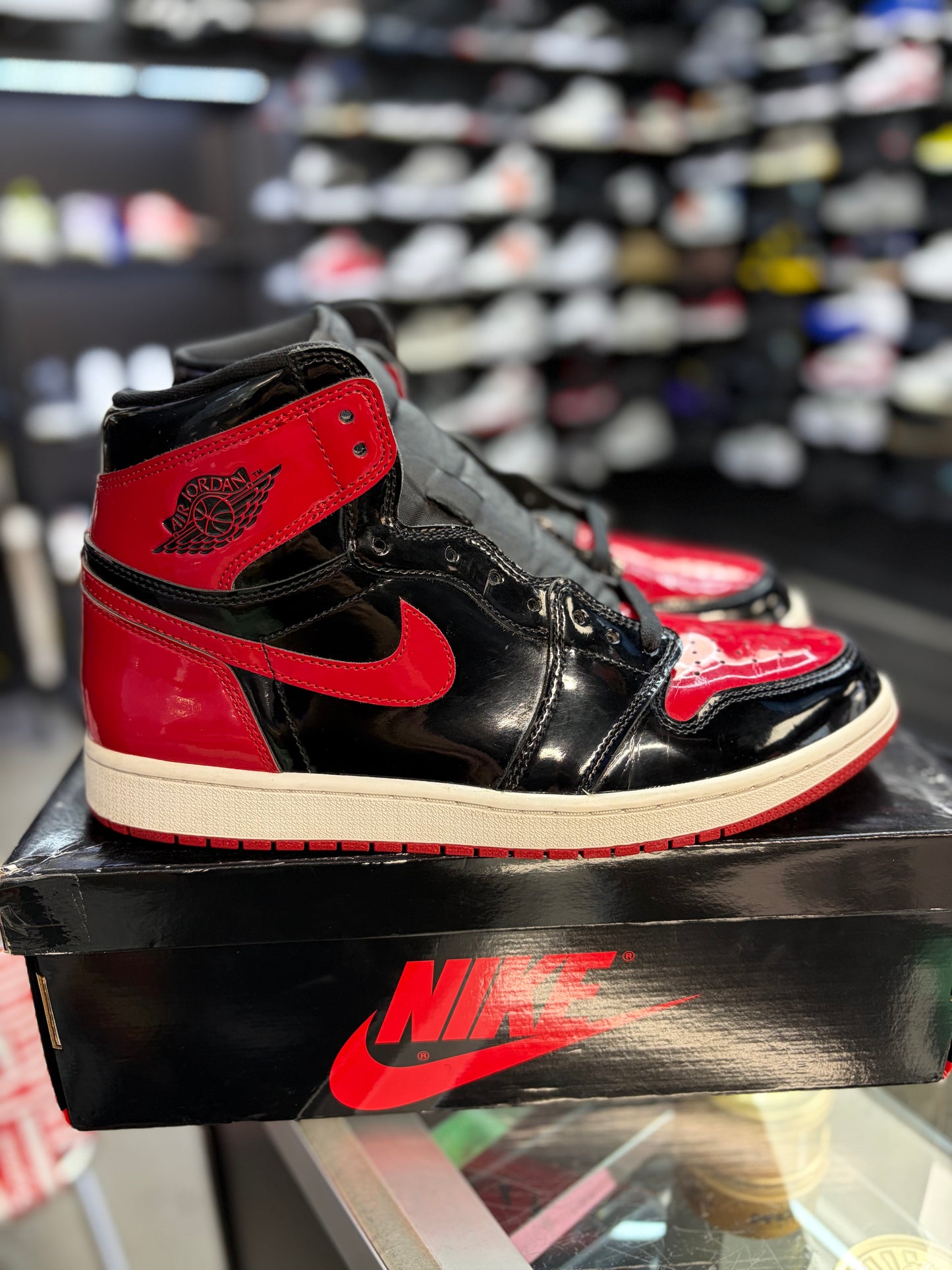 Jordan 1 “Patent Bred” Size 11.5