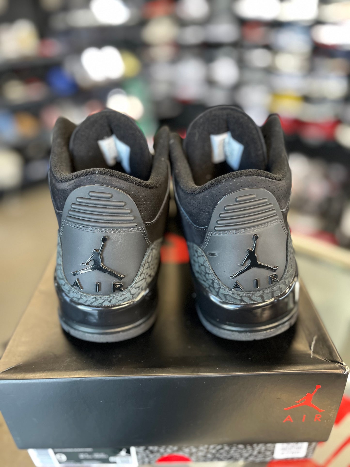Jordan 3 “Black Cat” Size 9