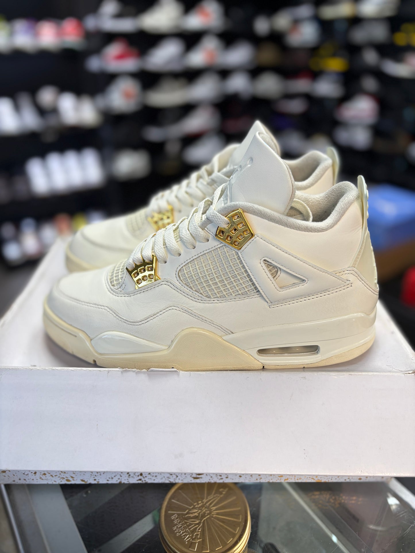 Jordan 4 “Metallic Gold” Size 10.5 Men