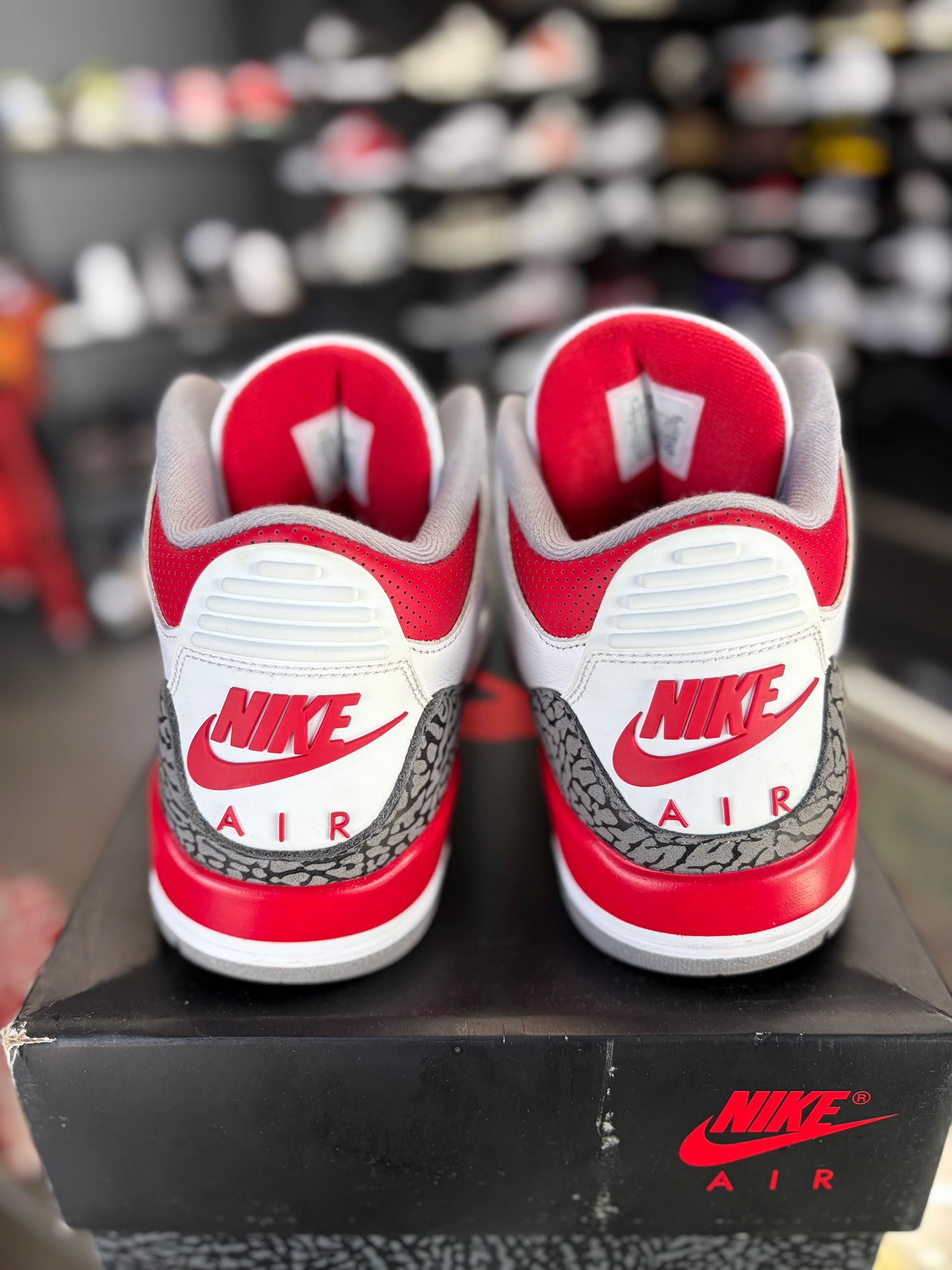 Jordan 3 “Fire Red” Size 9.5