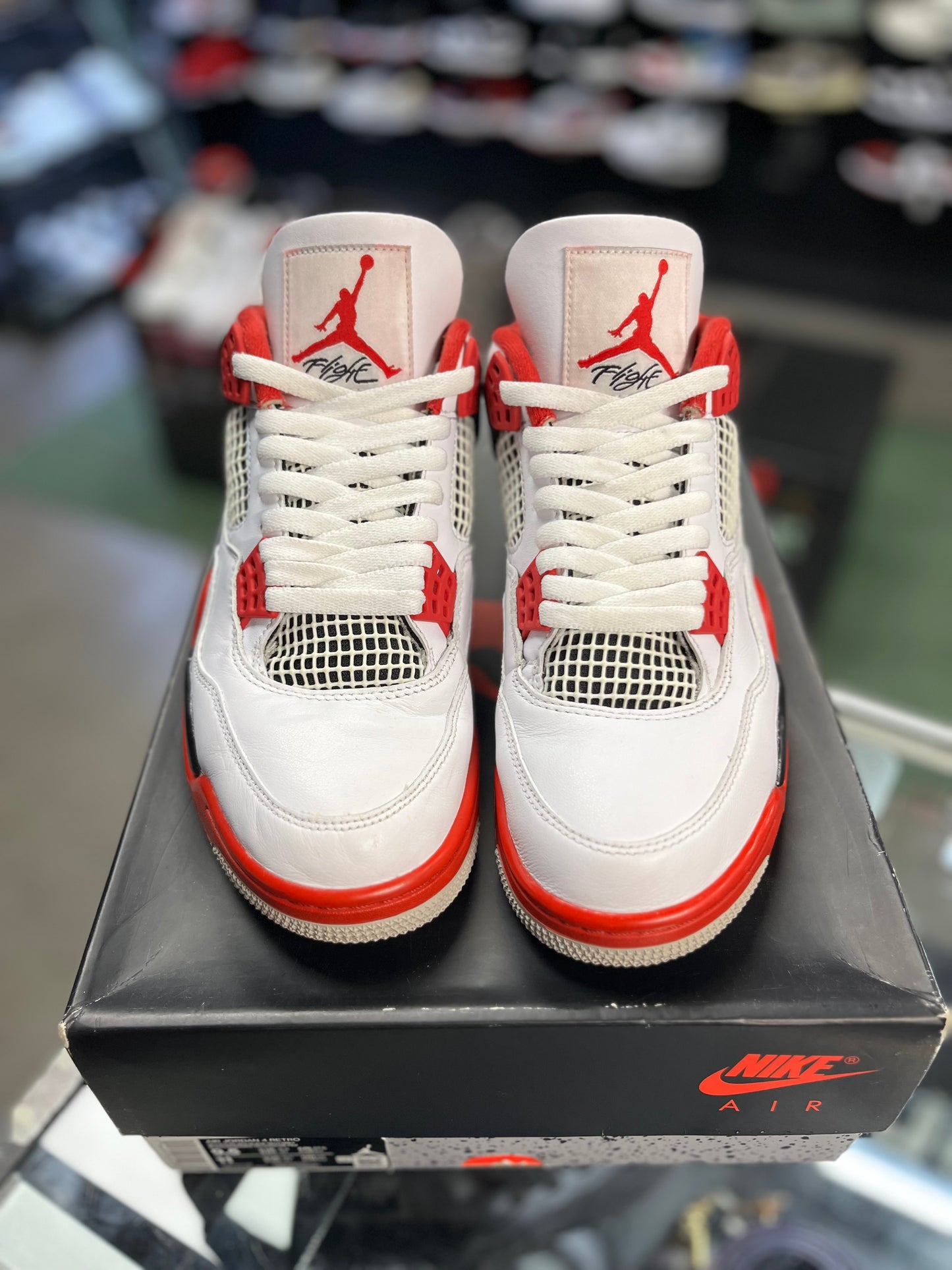 Jordan 4 “Fire Red” Size 9.5
