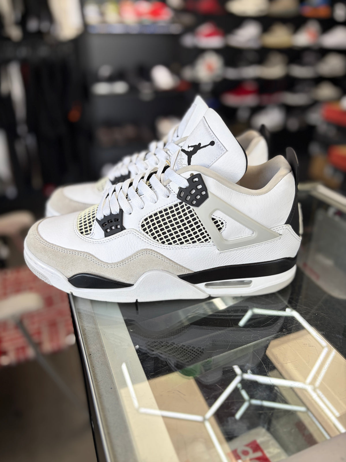 Jordan 4 “Military Black” Size 10