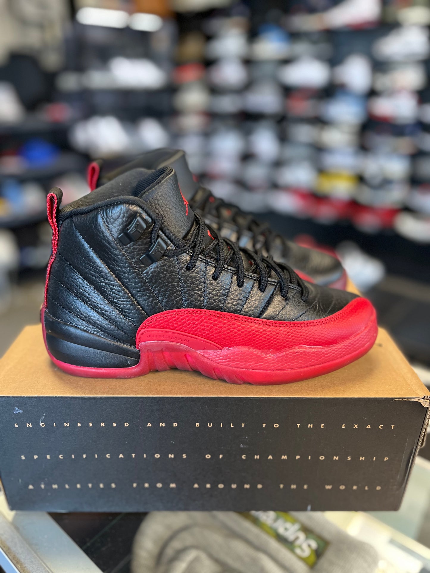 Jordan 12 “Flu Game” (Gs) Size 5.5y/7w