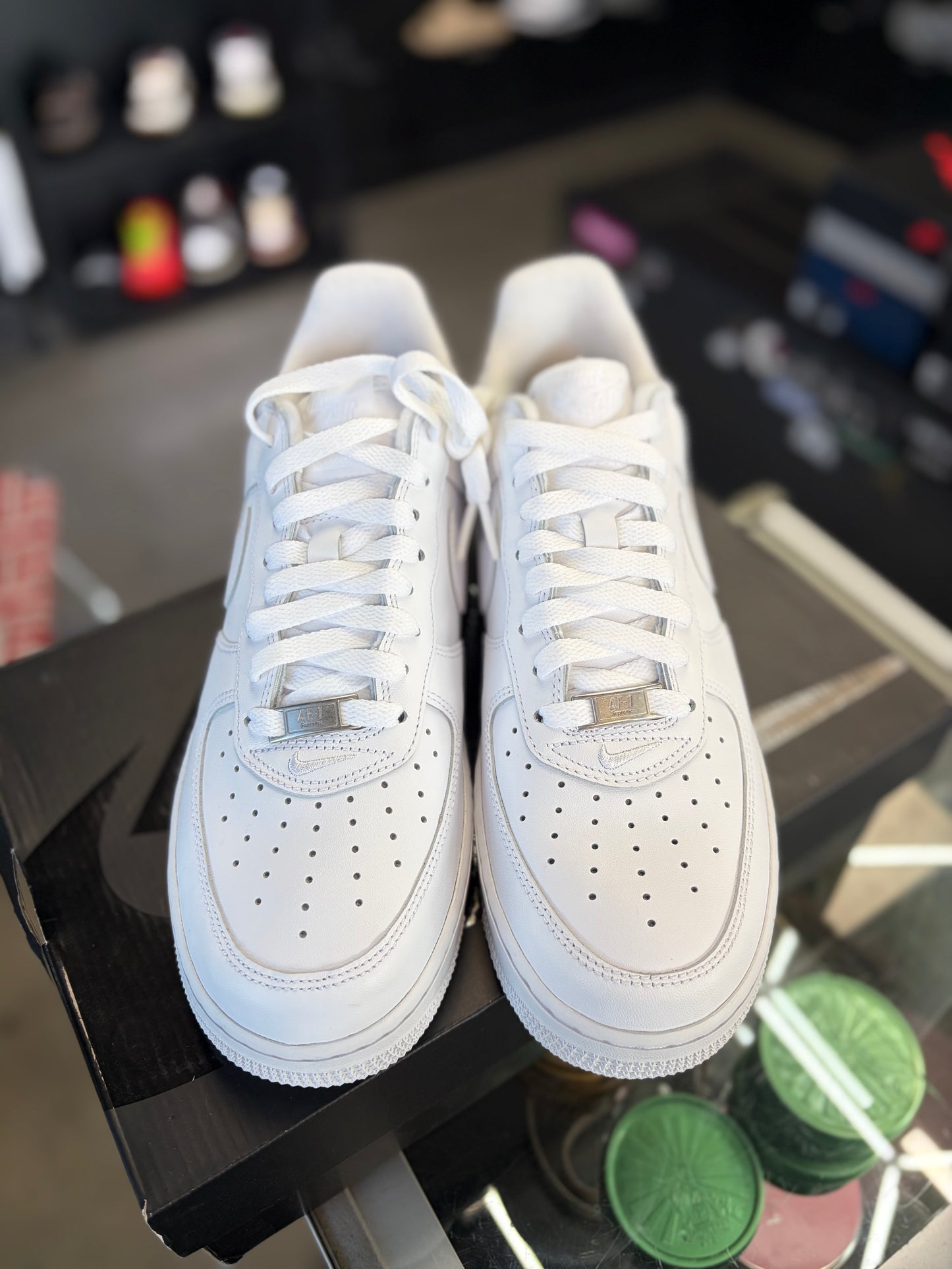 Nike Supreme AF1 “White” Size 9