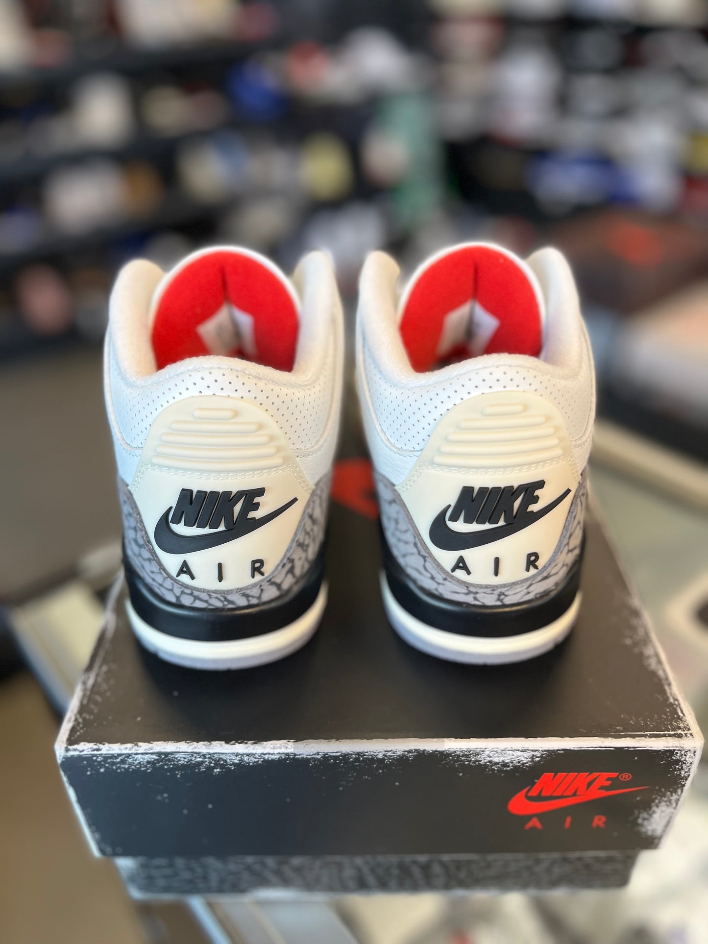 Jordan 3 “White Cement” (Gs) Size 4.5y / 6w