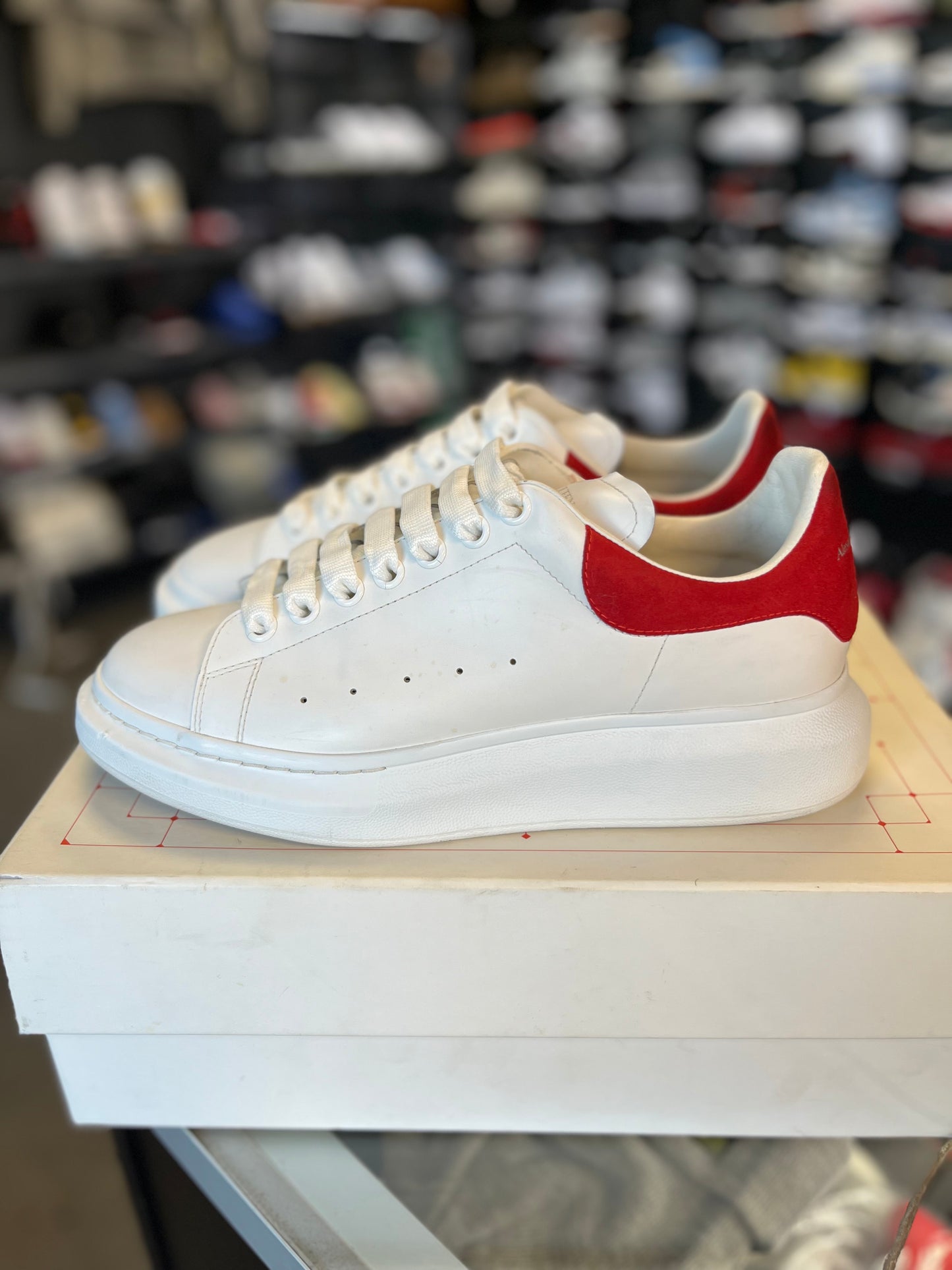 Alexander McQueen “White/Red” Size 42EU