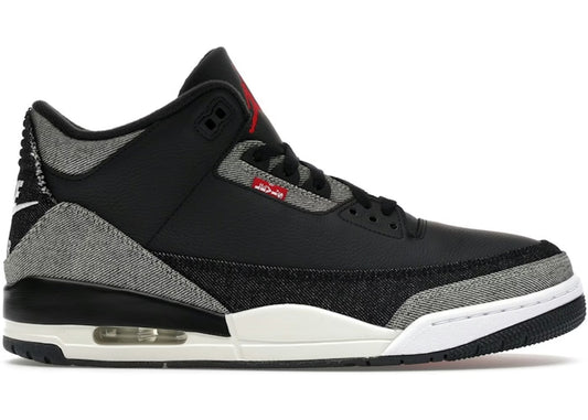 Jordan 3 x Levi “Black Denim” Size 10.5