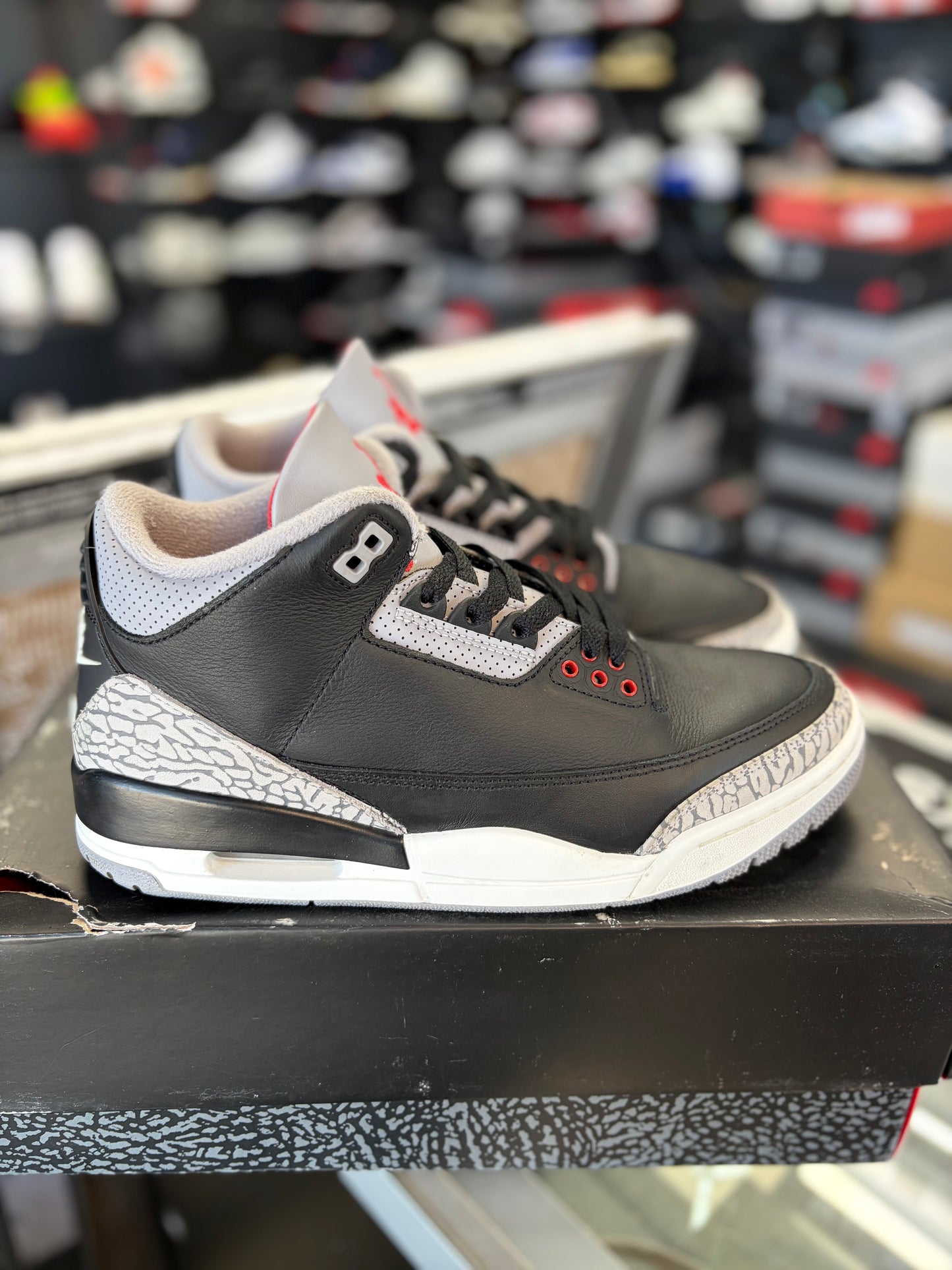Jordan 3 “Black Cement” Size 8