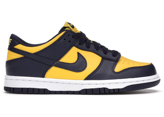 Nike Dunk Low “Michigan” Size 5y / 6.5w