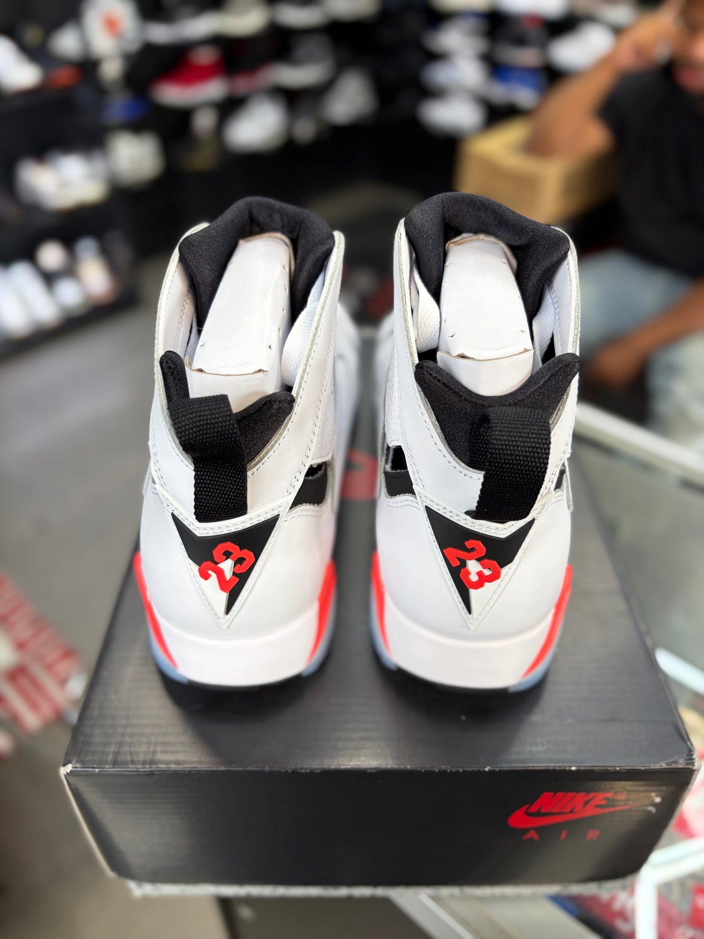 Jordan 7 “White Infrared” Size 10
