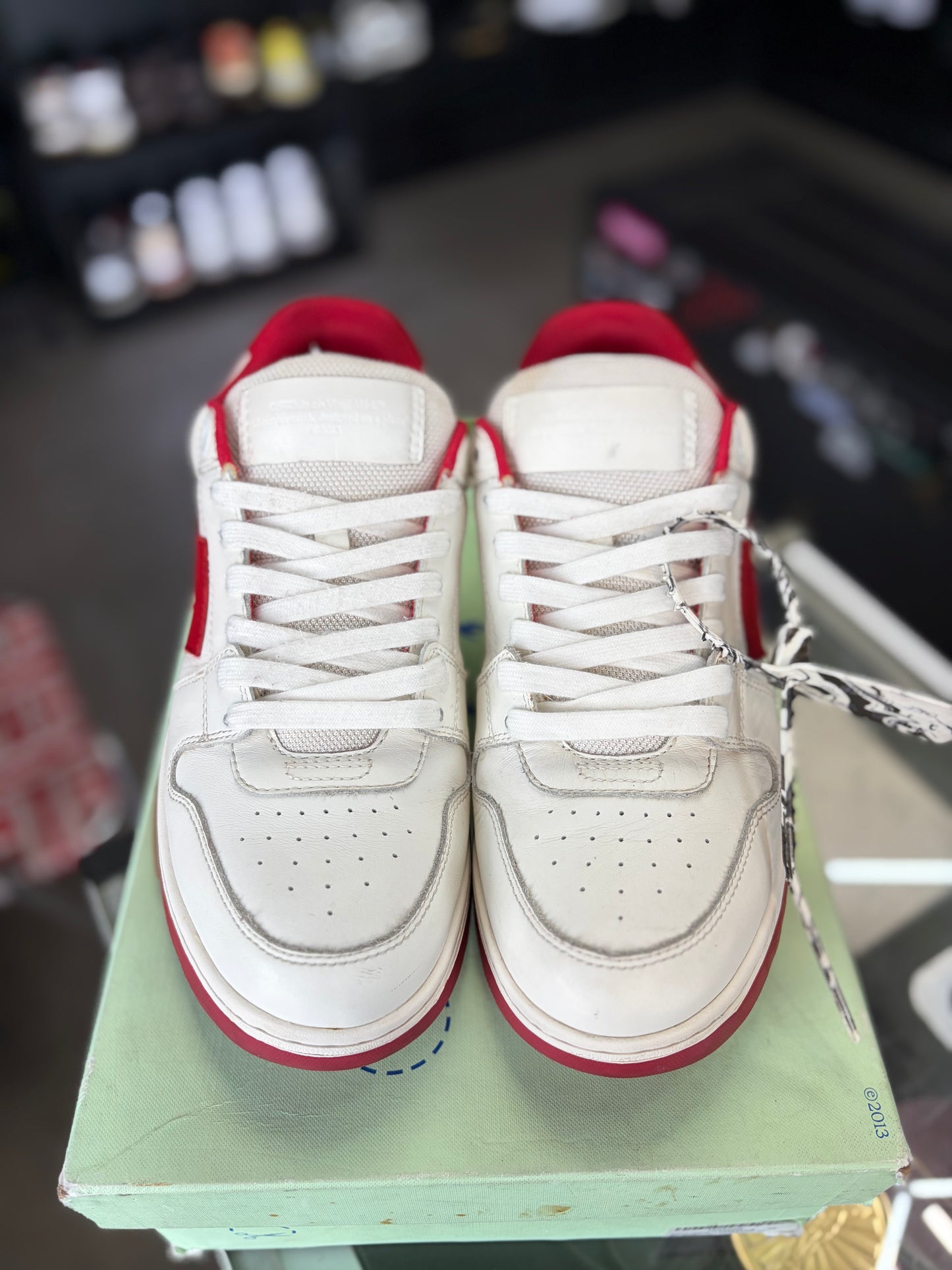 Off White Out Of Office “White/Red” Size 40EU