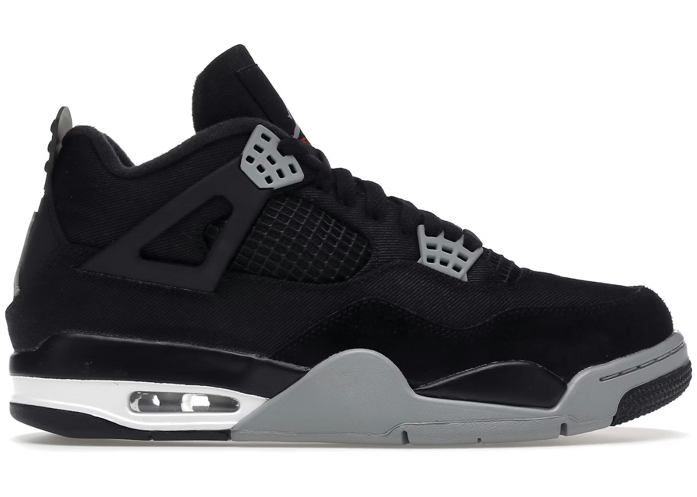 Jordan 4 “Black Canvas” Size 12