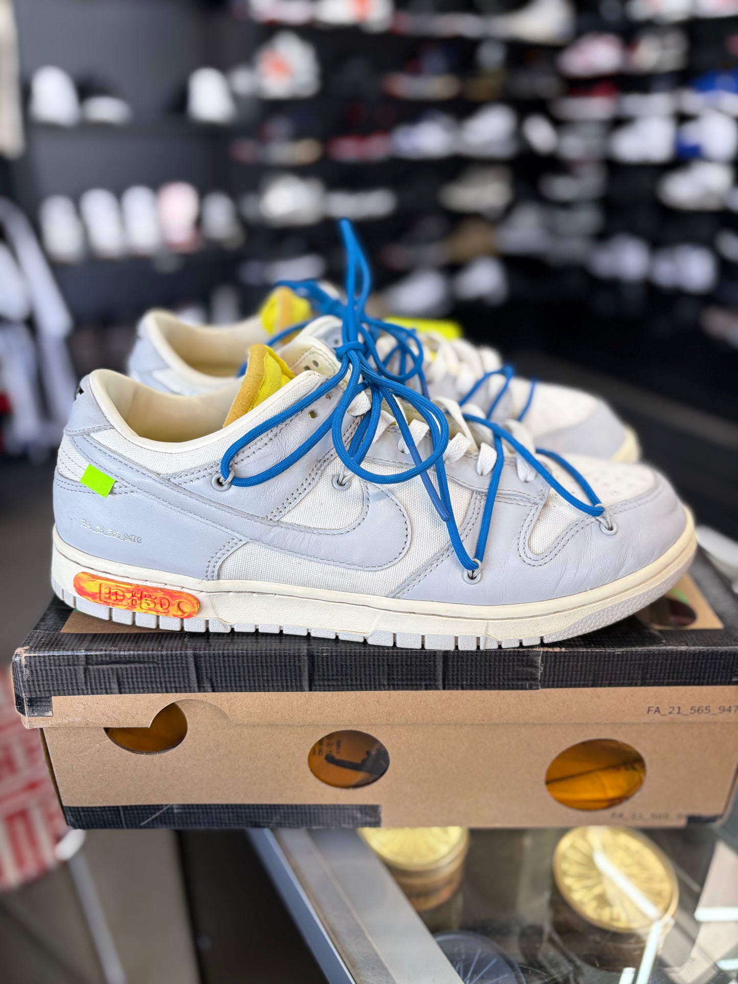 Nike Dunk Off White “Lot 10” Size 12