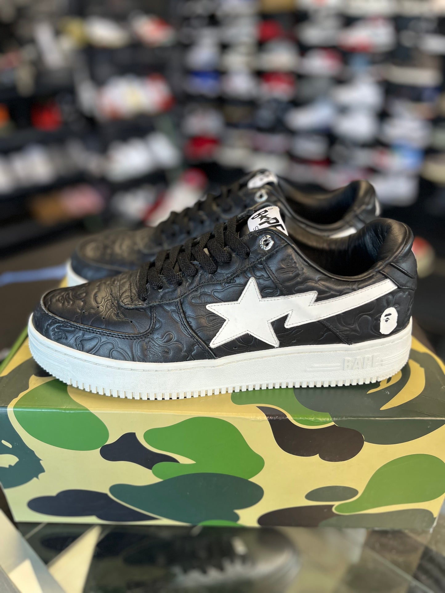 Bapesta #3 “Black/White” Size 11