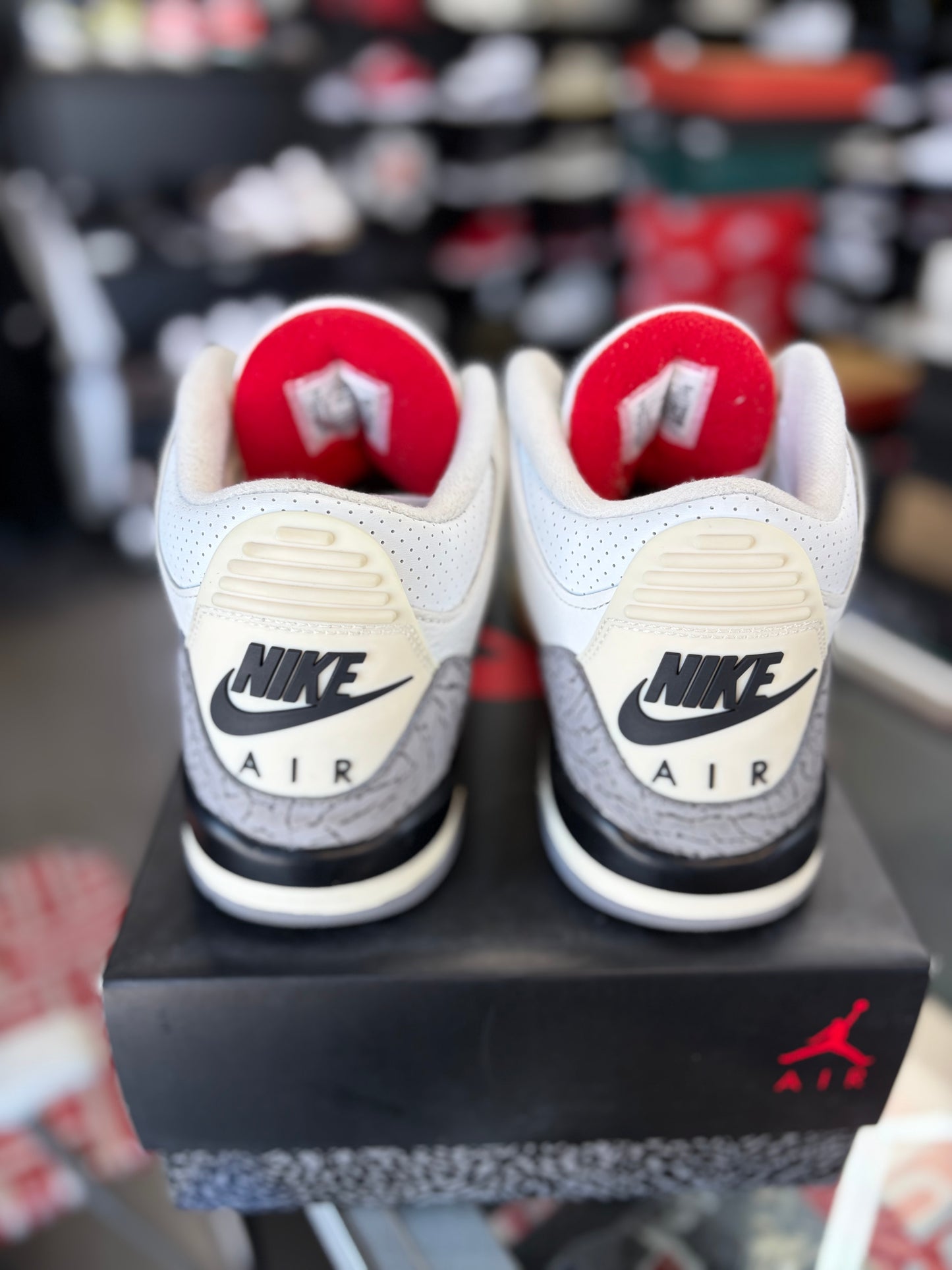 Jordan 3 “White Cement Reimagined” (Gs) Size 7y/8.5w