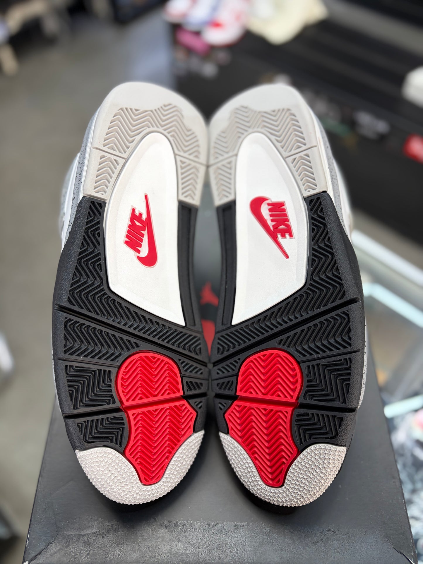 Jordan 4 “White Cement” Size 9.5