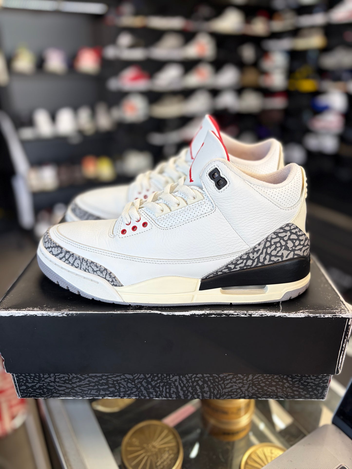 Jordan 3 “White Cement Reimagined” Size 9.5