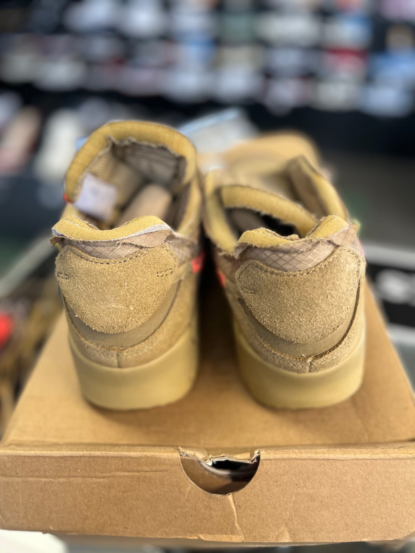 Air Max 90 x Off White “Desert Ore” Size 8