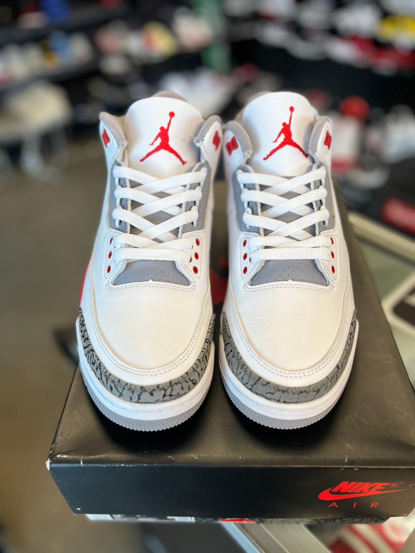 Jordan 3 “Fire Red” Size 9.5