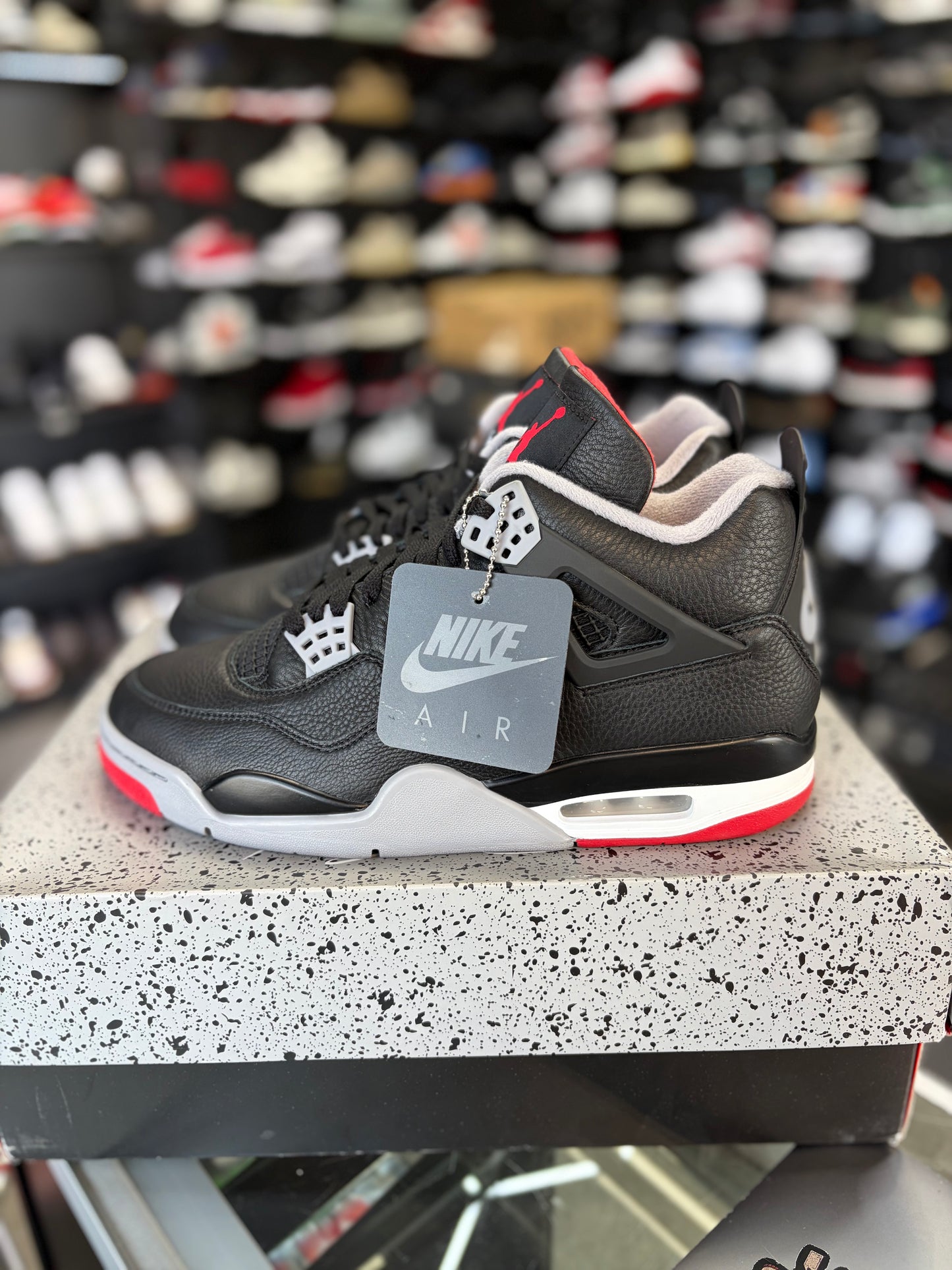 Jordan 4 “Bred Reimagined” Size 10