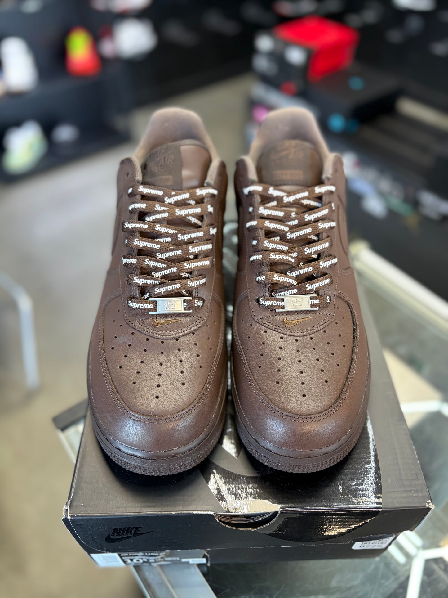 Nike Supreme AF1 “Brown” Size 10.5