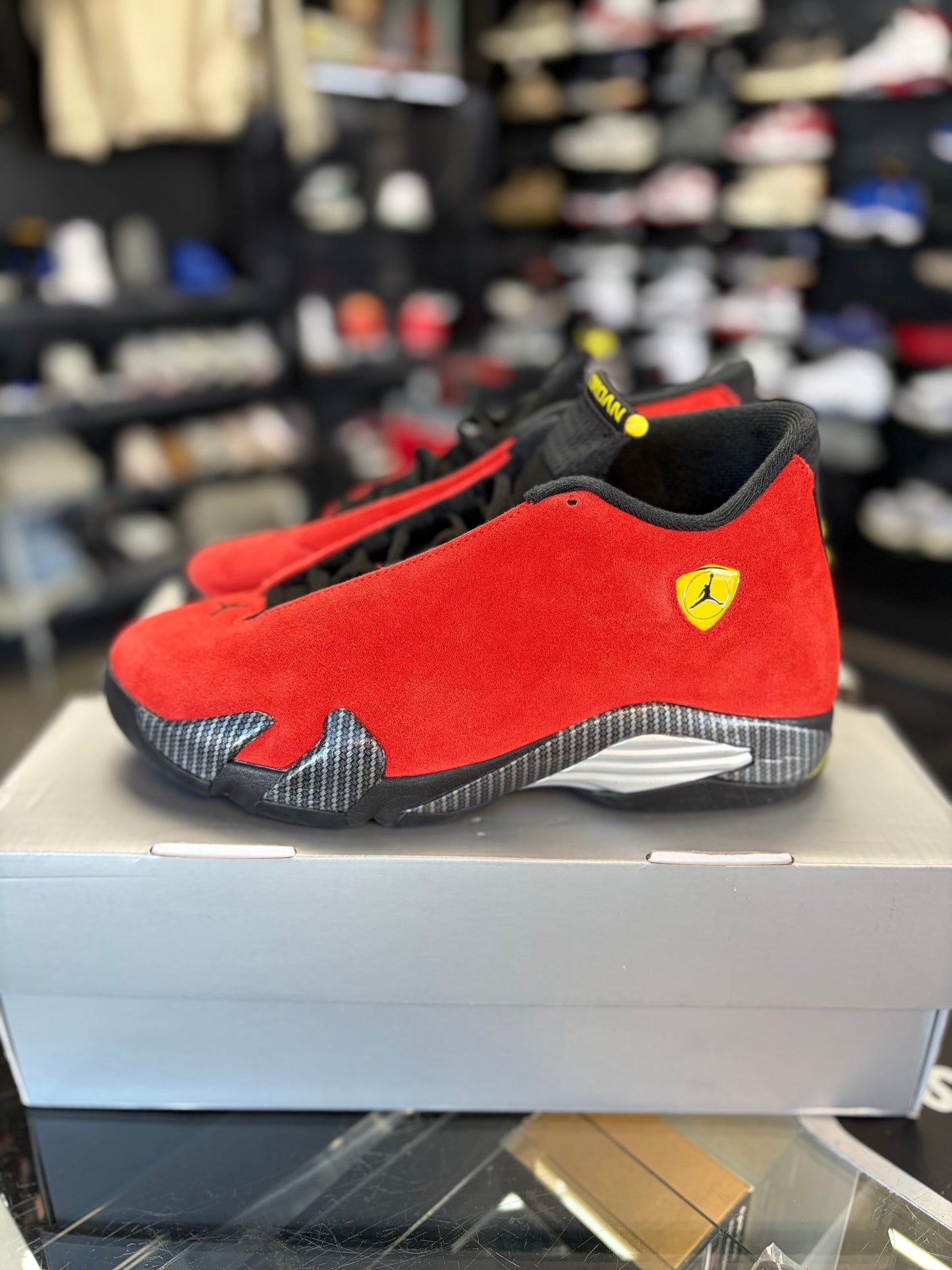 Jordan 14 “Ferrari” Size 9